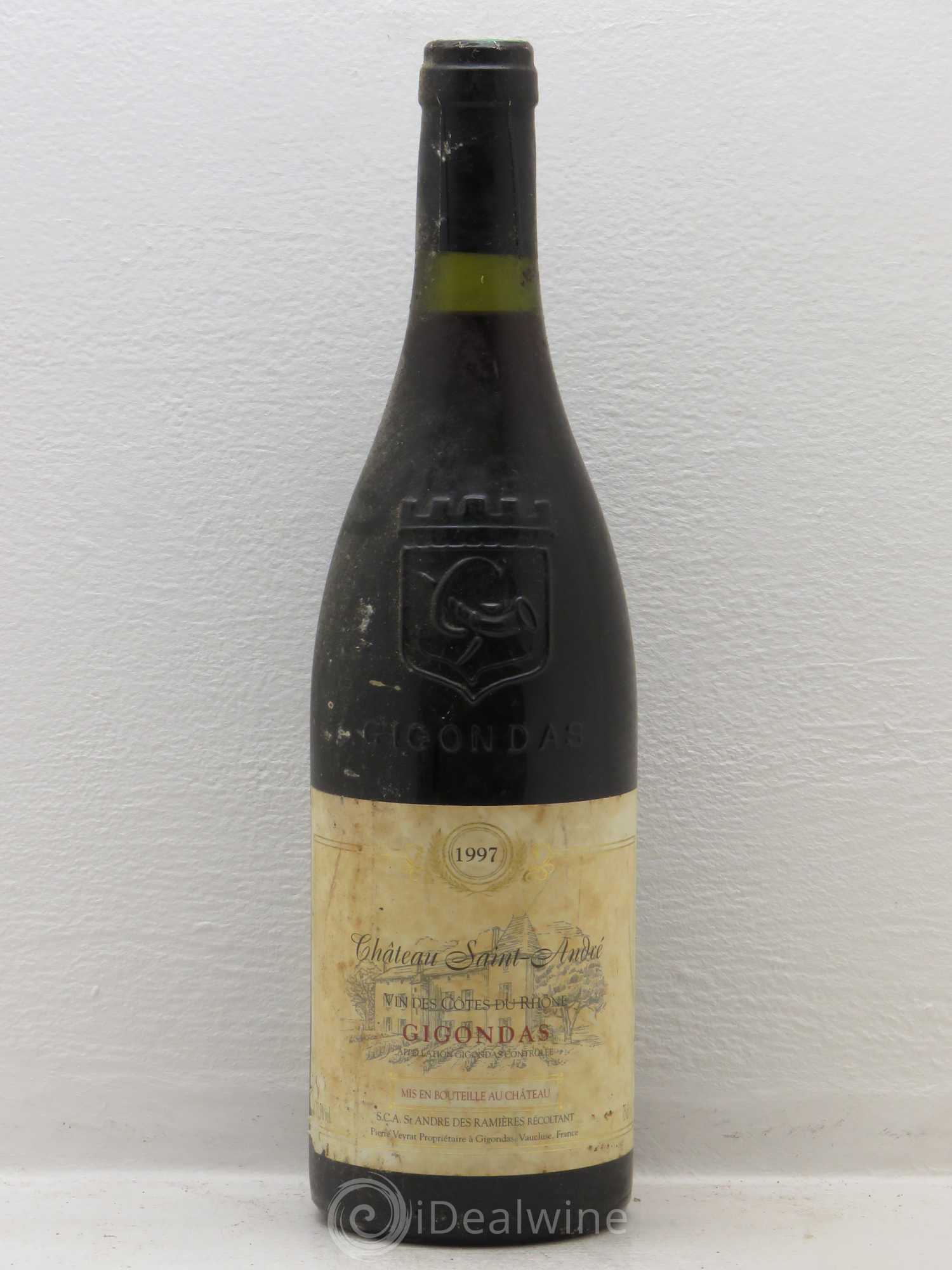 Gigondas Chateau St Andre 1997 - Posten von 1 Flasche - 0