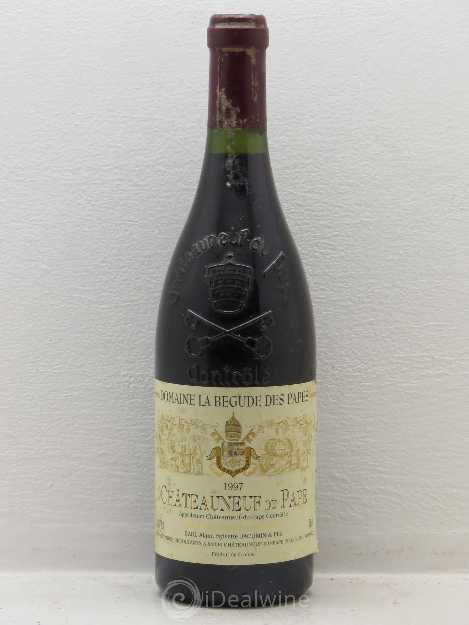 Châteauneuf-du-Pape La Begude Des Papes 1997 - Lot de 1 bouteille - 0