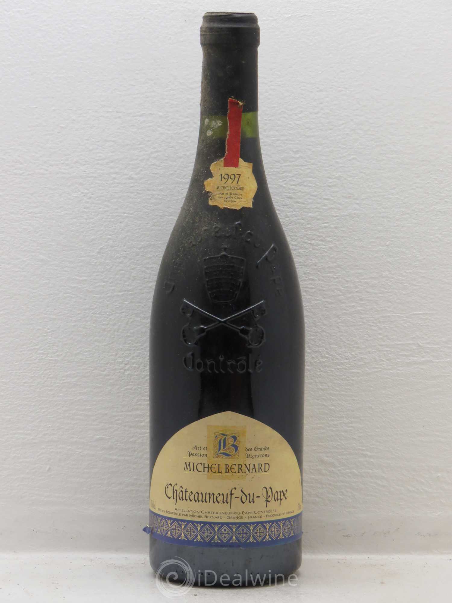 Châteauneuf-du-Pape Michel Bernard 1997 - Posten von 1 Flasche - 0