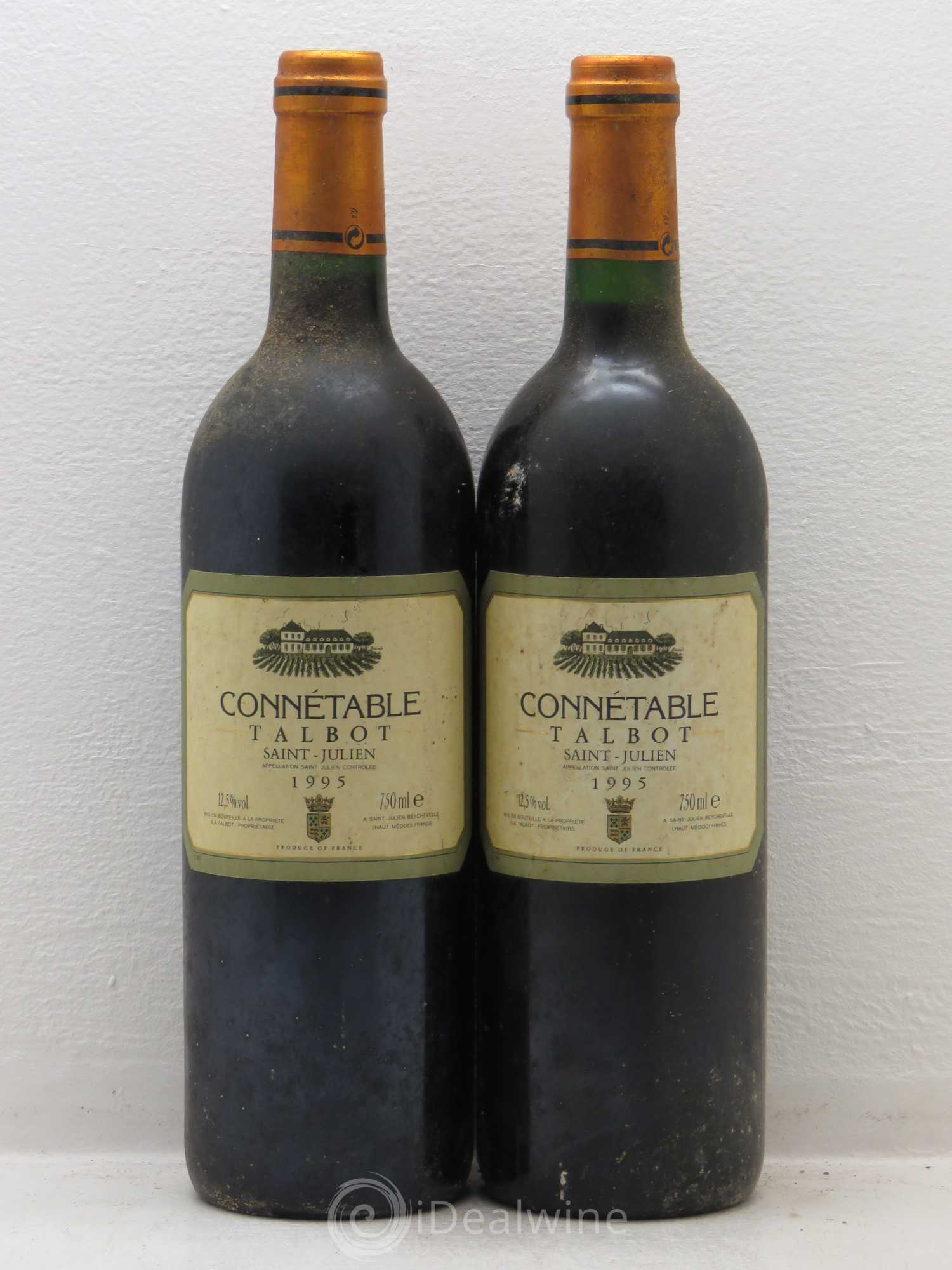 Connétable de Talbot Second Vin 1995 - Posten von 5 Flaschen - 2
