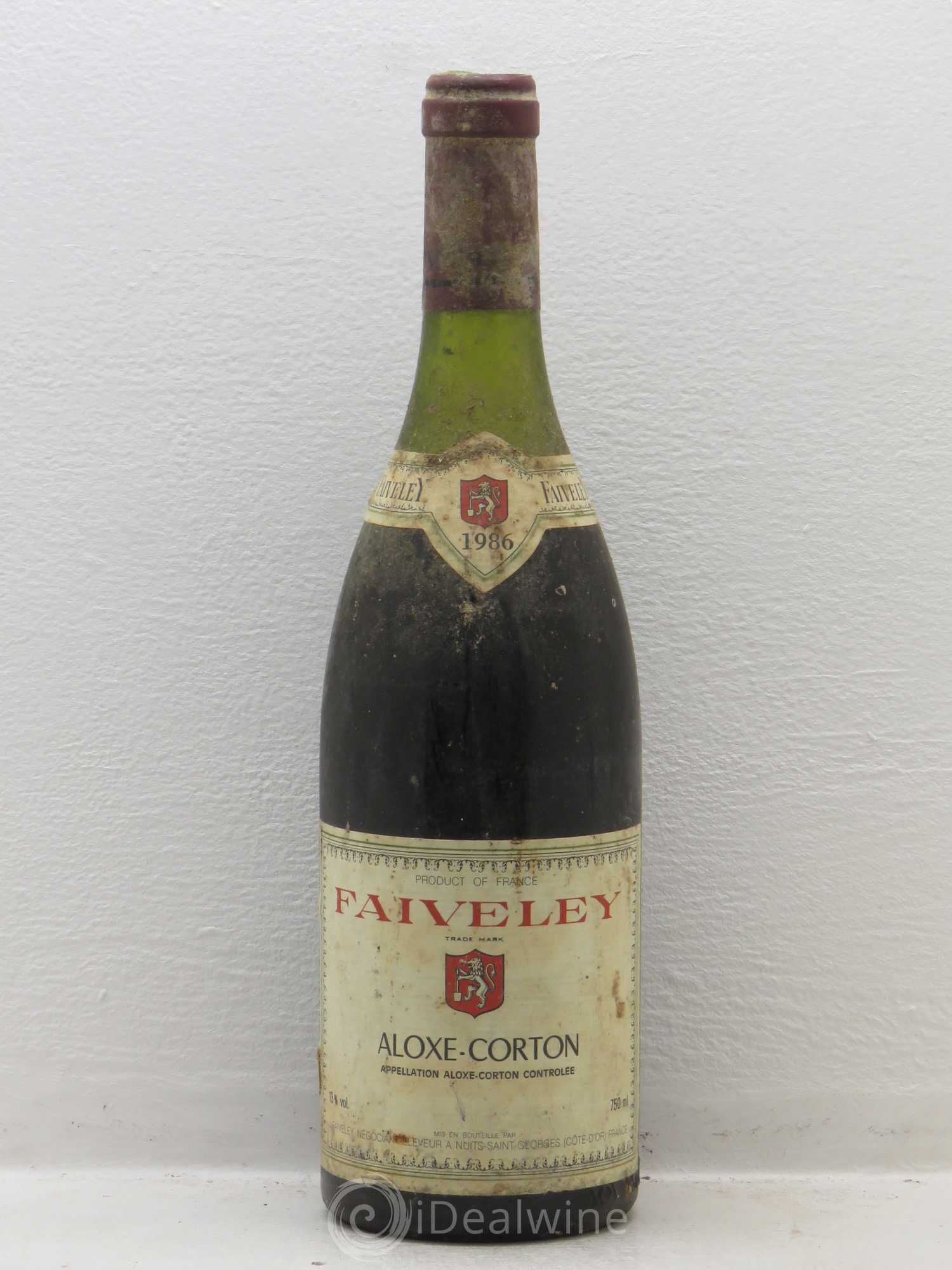 Aloxe-Corton Faiveley 1986 - Lot de 1 bouteille - 0