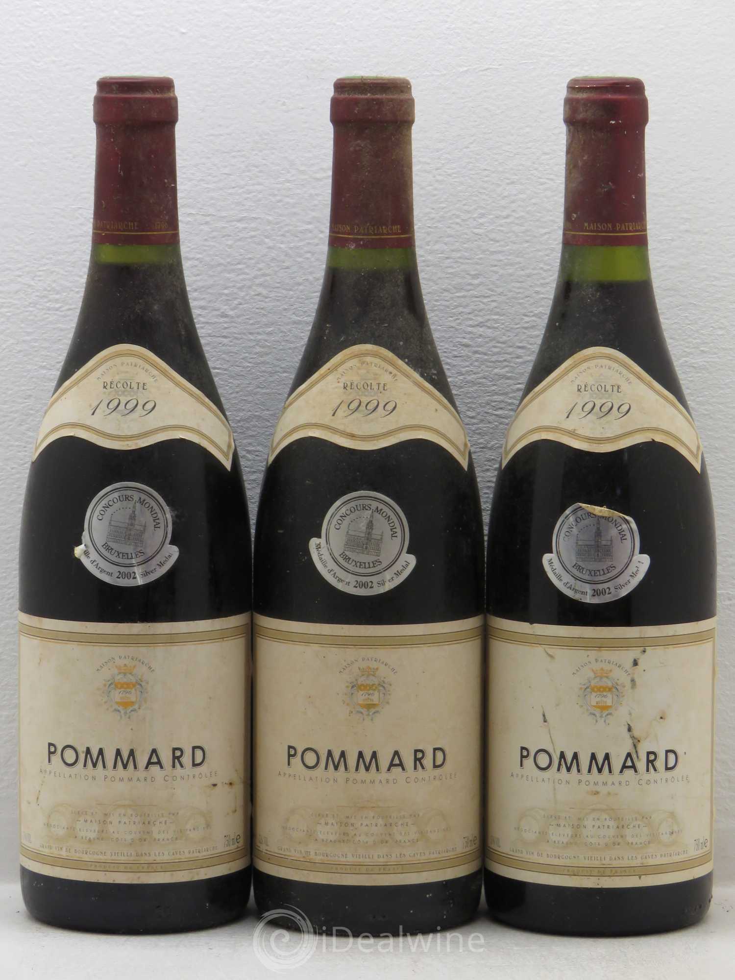 Pommard Patriarche (sans prix de réserve) 1999 - Posten von 6 Flaschen - 2
