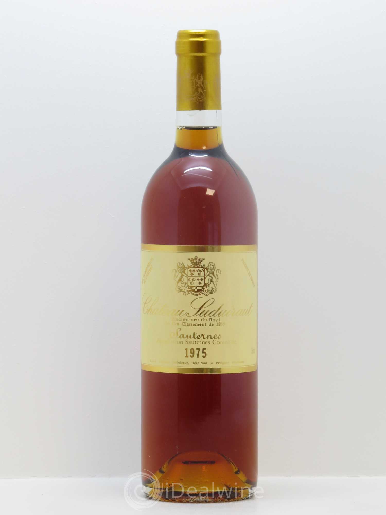 Château Suduiraut 1er Grand Cru Classé 1975 - Lot de 1 bouteille - 0