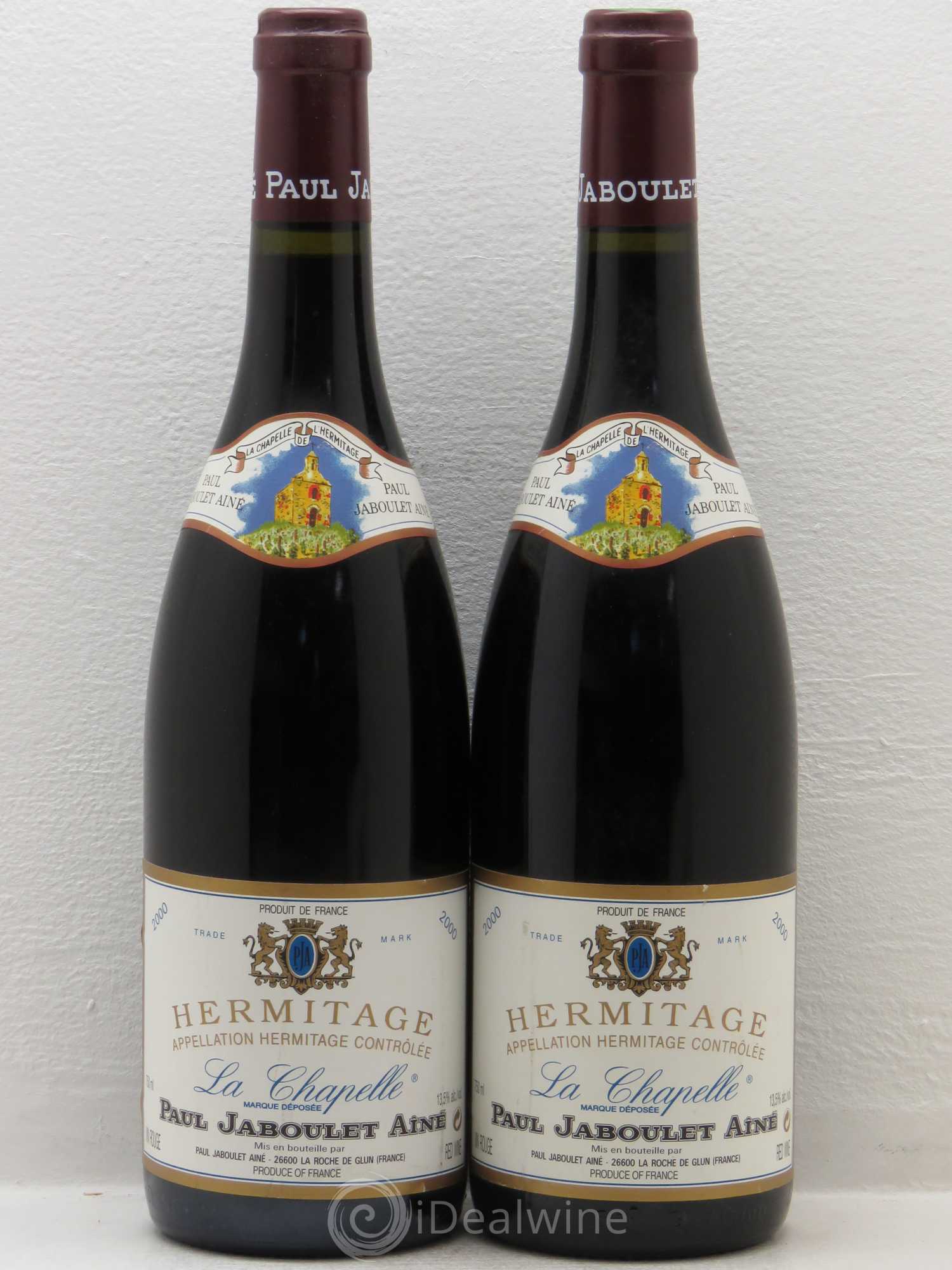 Hermitage La Chapelle Paul Jaboulet Ainé 2000 - Lot de 2 bouteilles - 0
