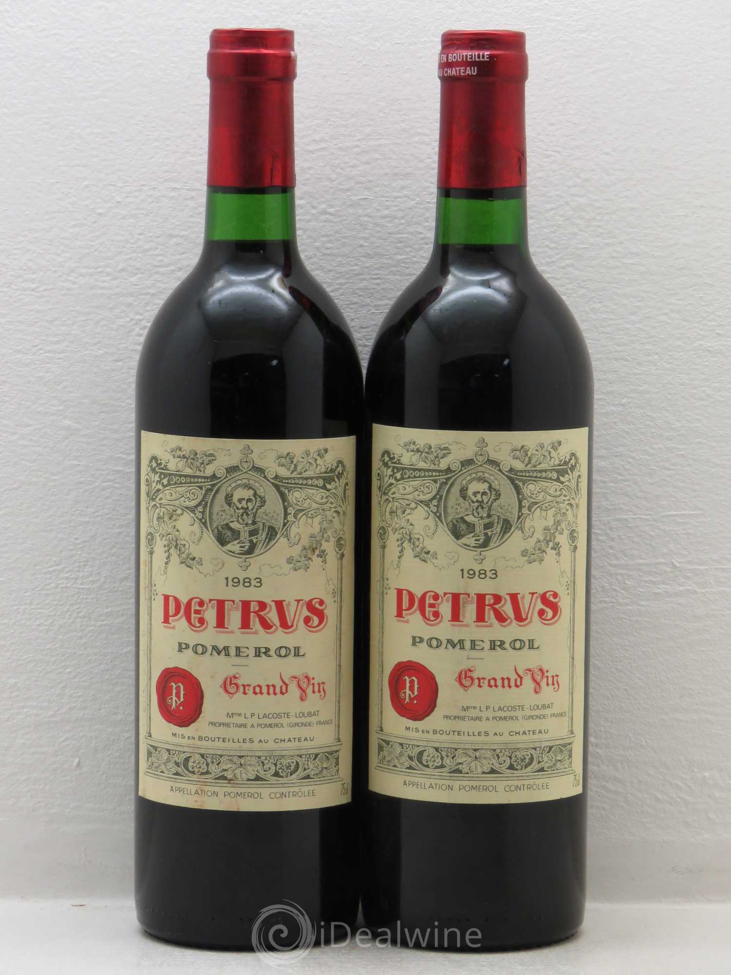Petrus 1983 - Lot de 2 bouteilles - 0