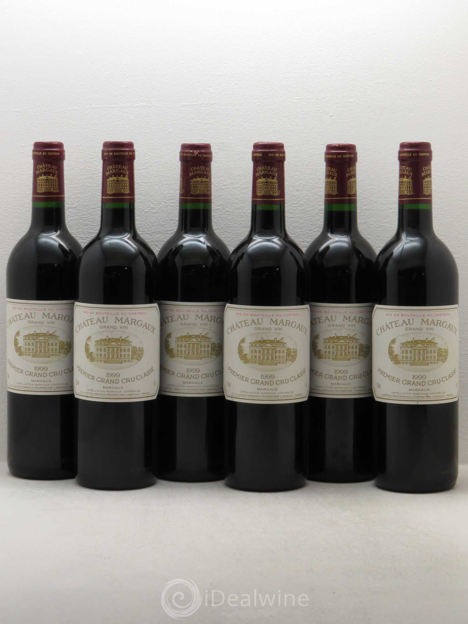 Château Margaux 1er Grand Cru Classé 1999 - Lot de 6 bouteilles - 0