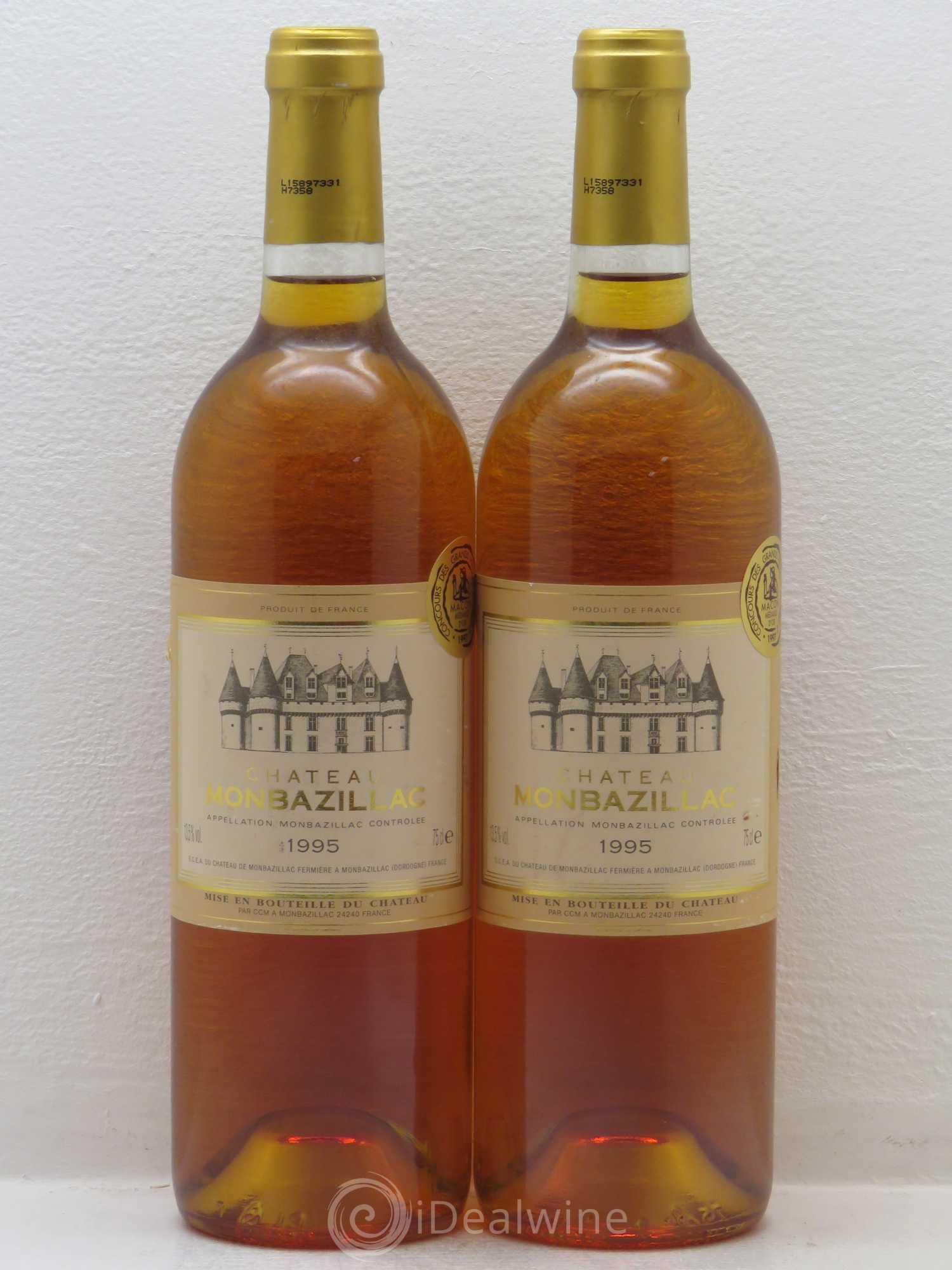 Monbazillac 1995 - Lotto di 4 bottiglie - 2