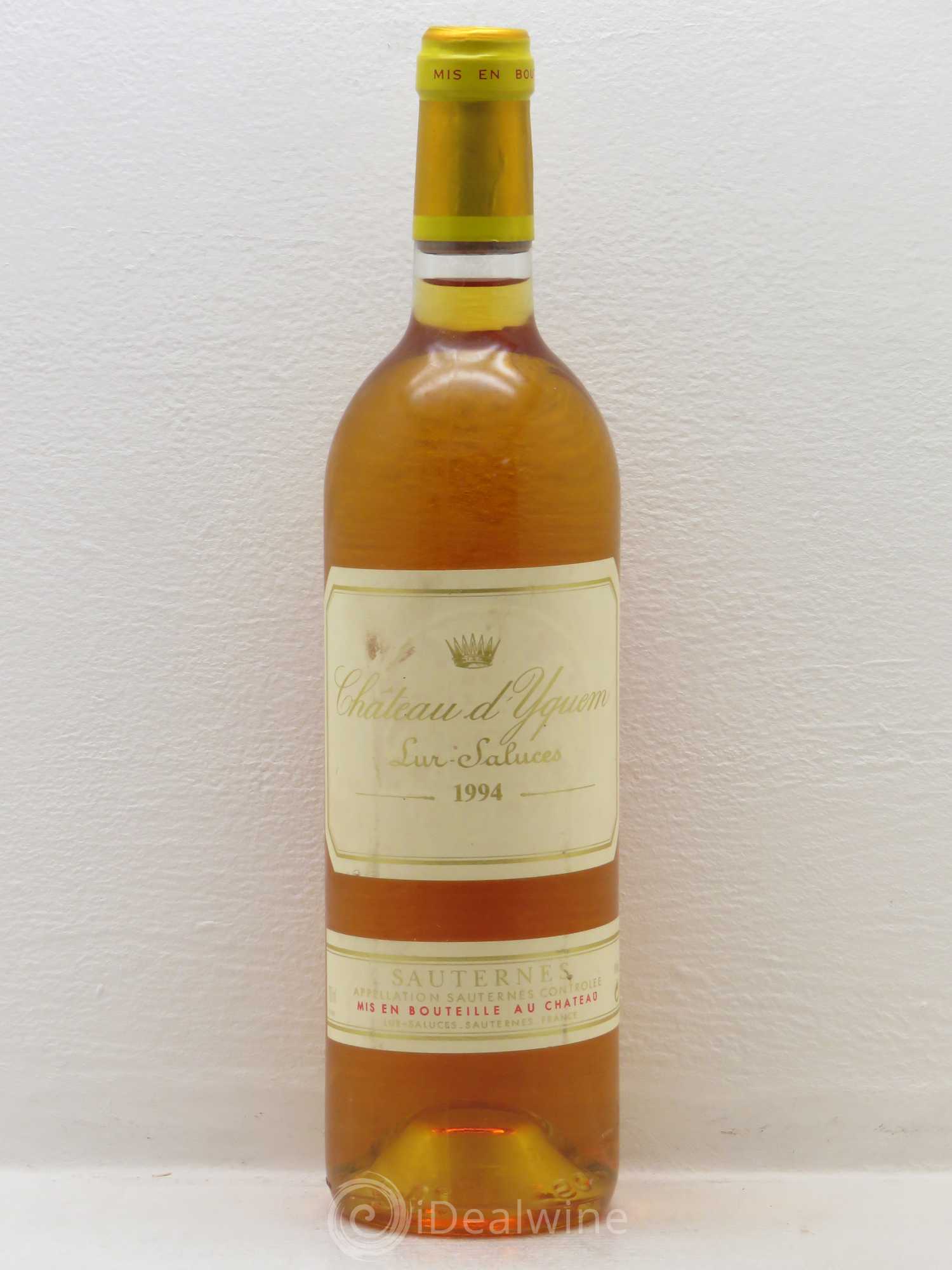 Château d' Yquem 1er Cru Classé Supérieur 1994 - Lotto di 1 bottiglia - 0