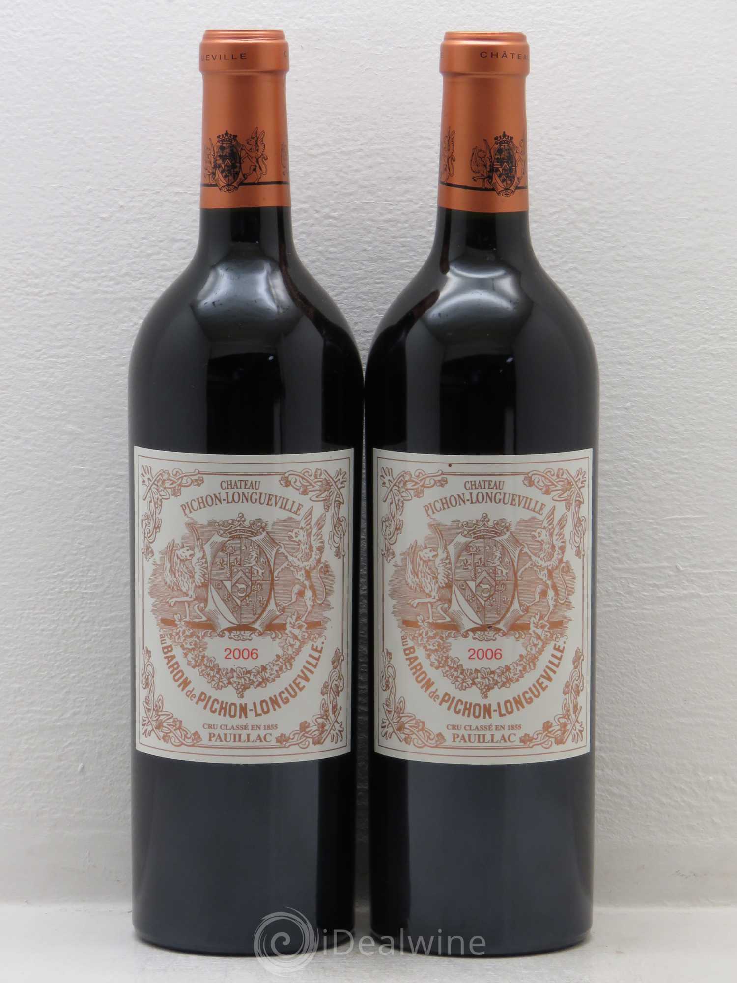 Pichon Longueville Baron 2ème Grand Cru Classé 2006 - Lot de 5 bouteilles - 2