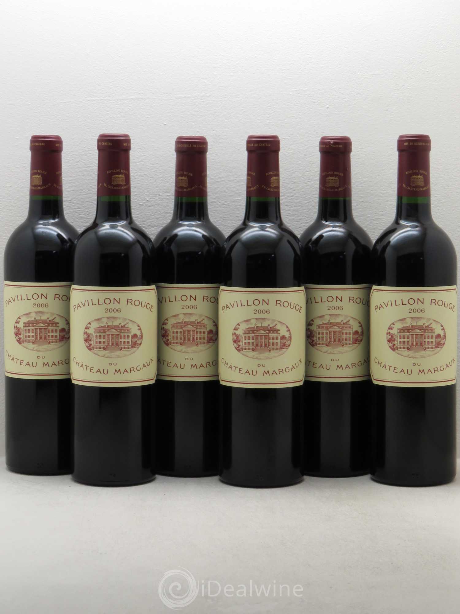 Pavillon Rouge du Château Margaux Second Vin 2006 - Lot de 6 bouteilles - 0
