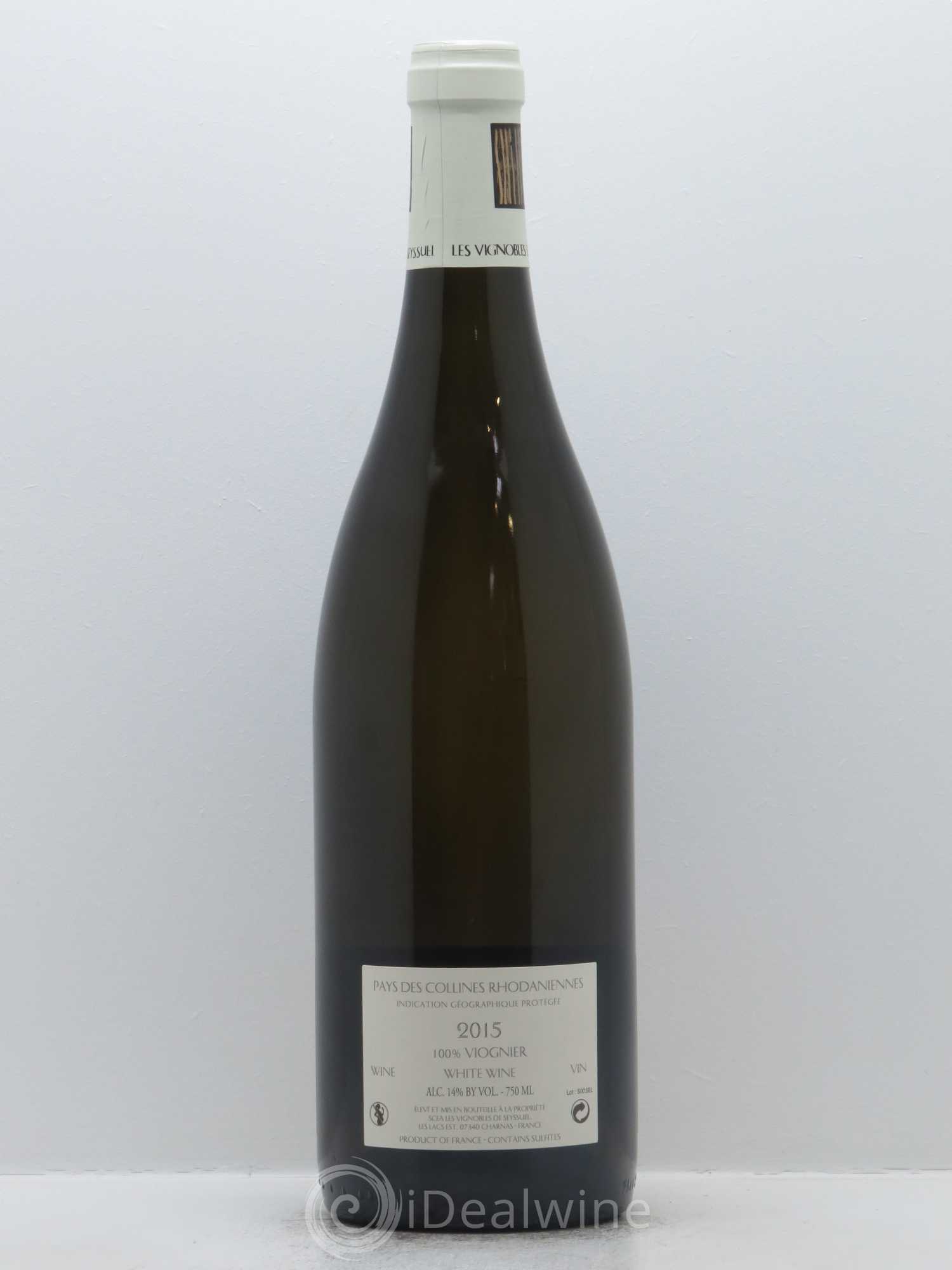 Collines Rhodaniennes Sixtus Les Vignobles de Seyssuel - Louis Cheze (Domaine) 2015 - Lot de 1 bouteille - 1