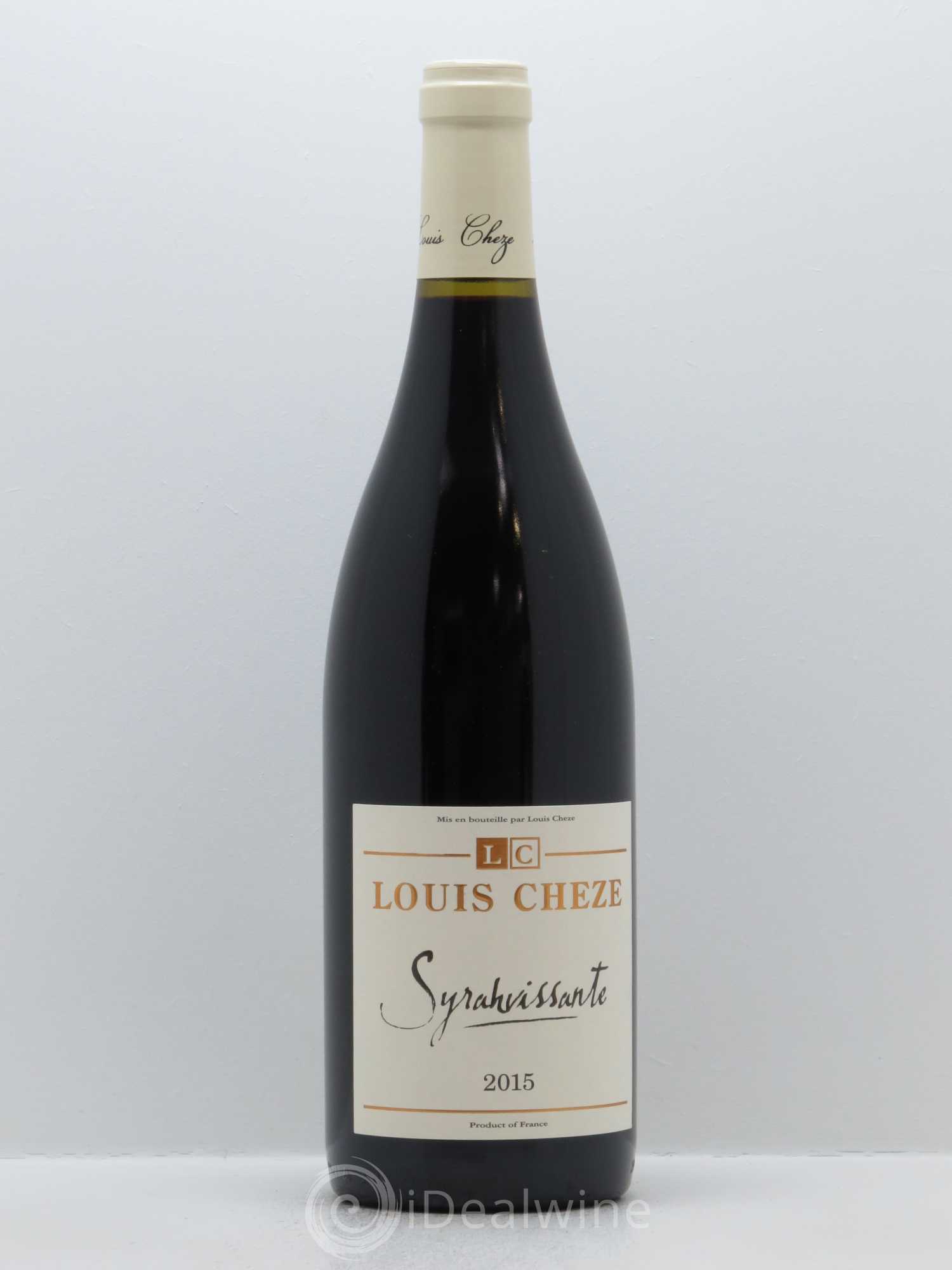 Collines Rhodaniennes Syrahvissante Louis Cheze (Domaine) 2015 - Lot de 1 bouteille - 0