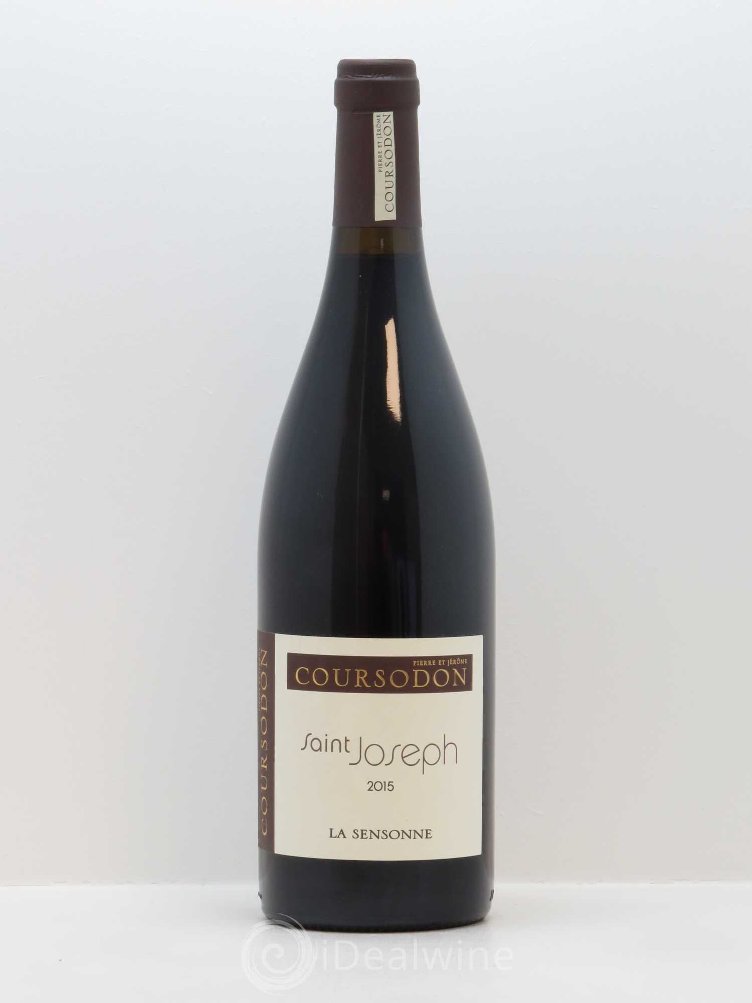 Saint-Joseph La Sensonne Pierre et Jérôme Coursodon 2015 - Lot de 1 bouteille - 0