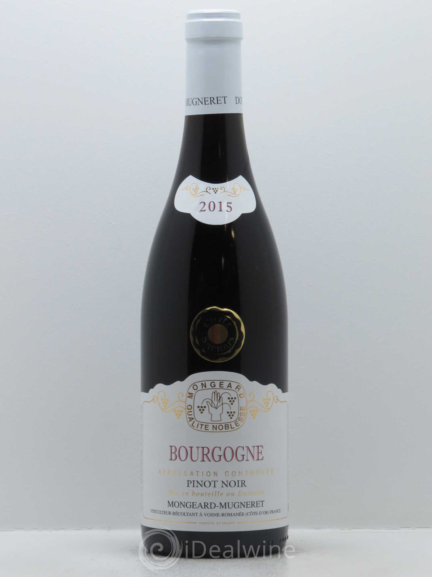 Bourgogne Cuvée Sapidus Mongeard-Mugneret (Domaine) 2015 - Lot de 1 bouteille - 0