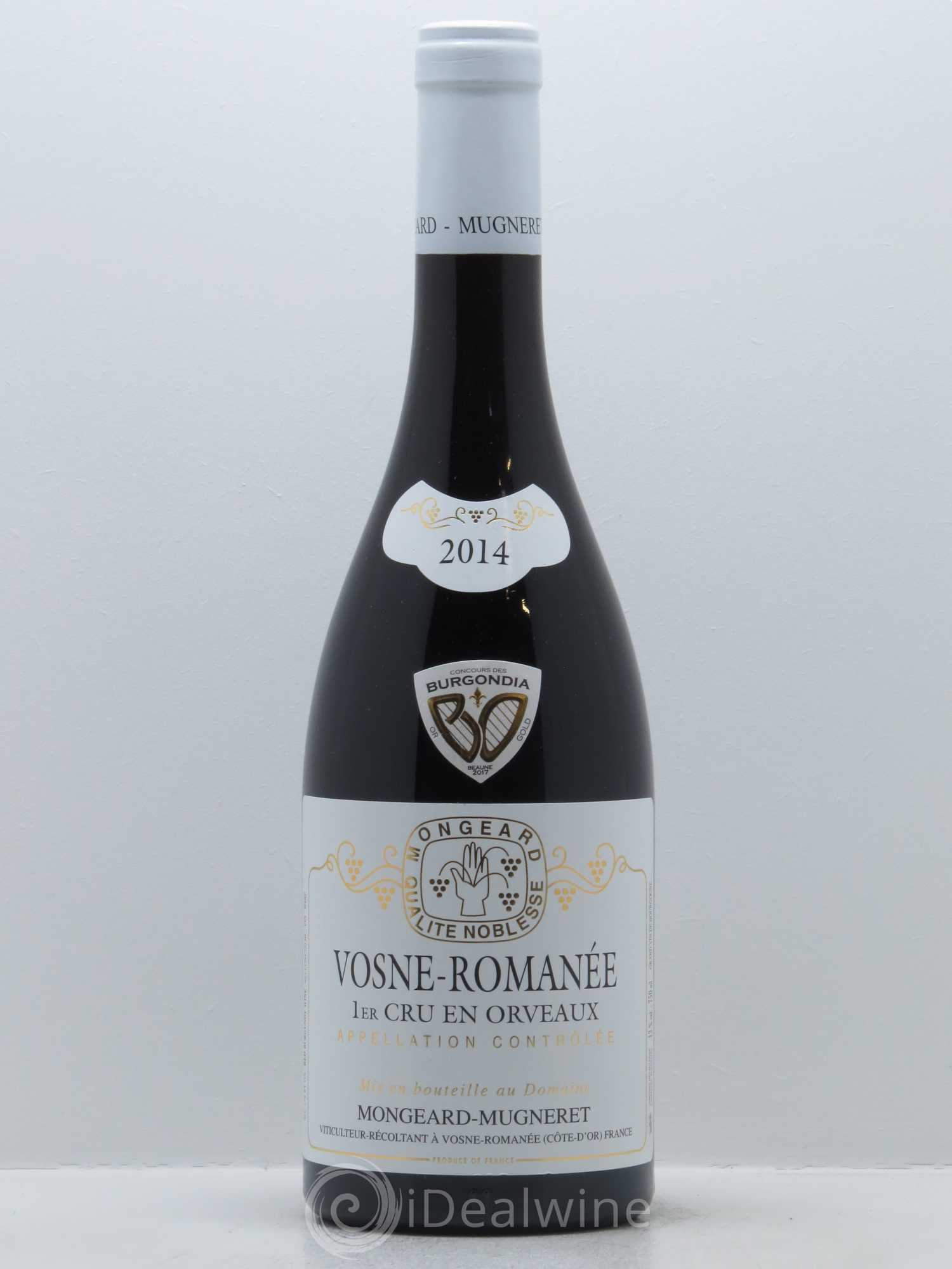 Vosne-Romanée 1er Cru En Orveaux Mongeard-Mugneret (Domaine) 2014 - Lot de 1 bouteille - 0