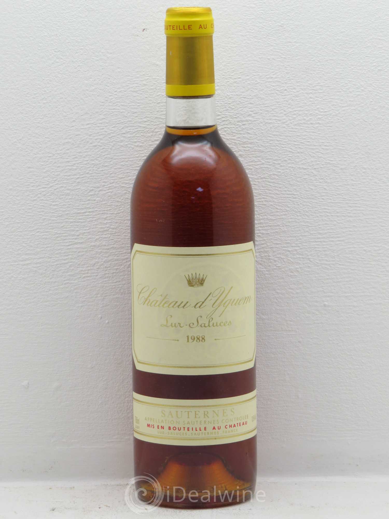 Château d' Yquem 1er Cru Classé Supérieur 1988 - Lotto di 1 bottiglia - 0