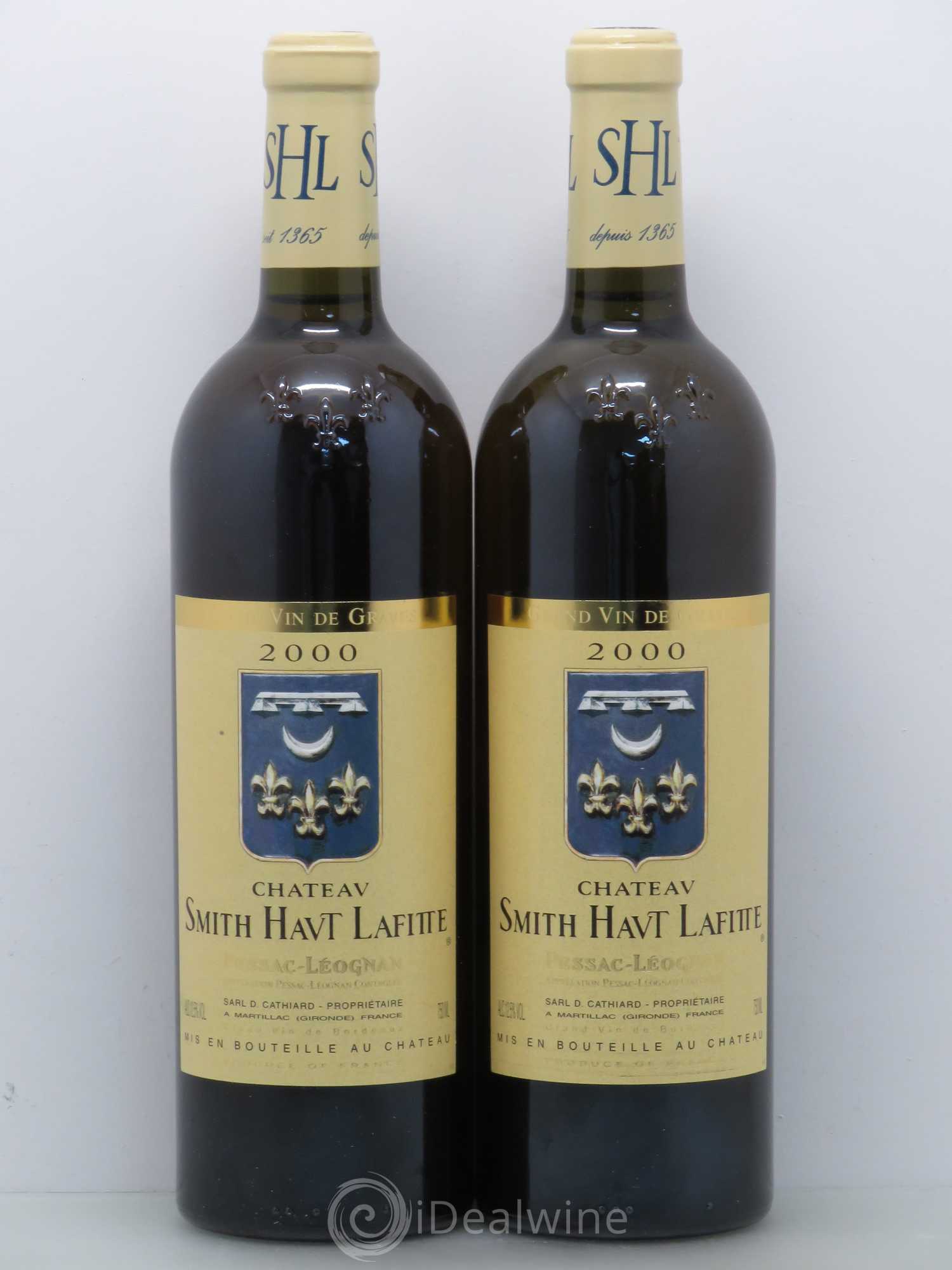 Château Smith Haut Lafitte 2000 - Lot de 2 bouteilles - 0