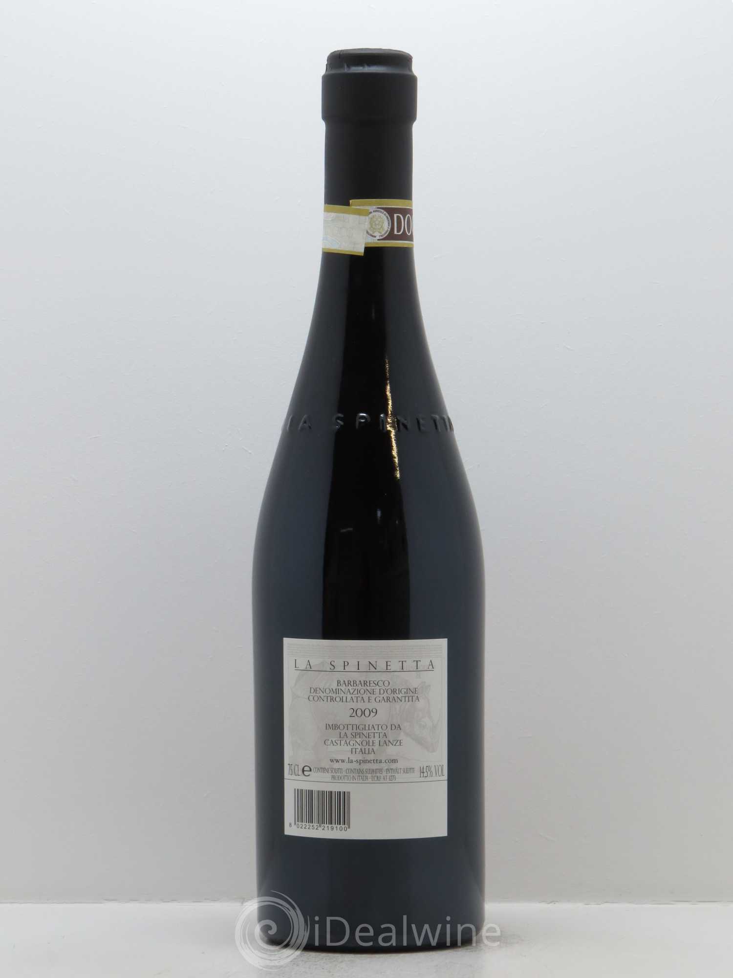 Barbaresco DOCG Starderi Vursu La Spinetta - Giorgio Rivetti 2009 - Lot de 1 bouteille - 1