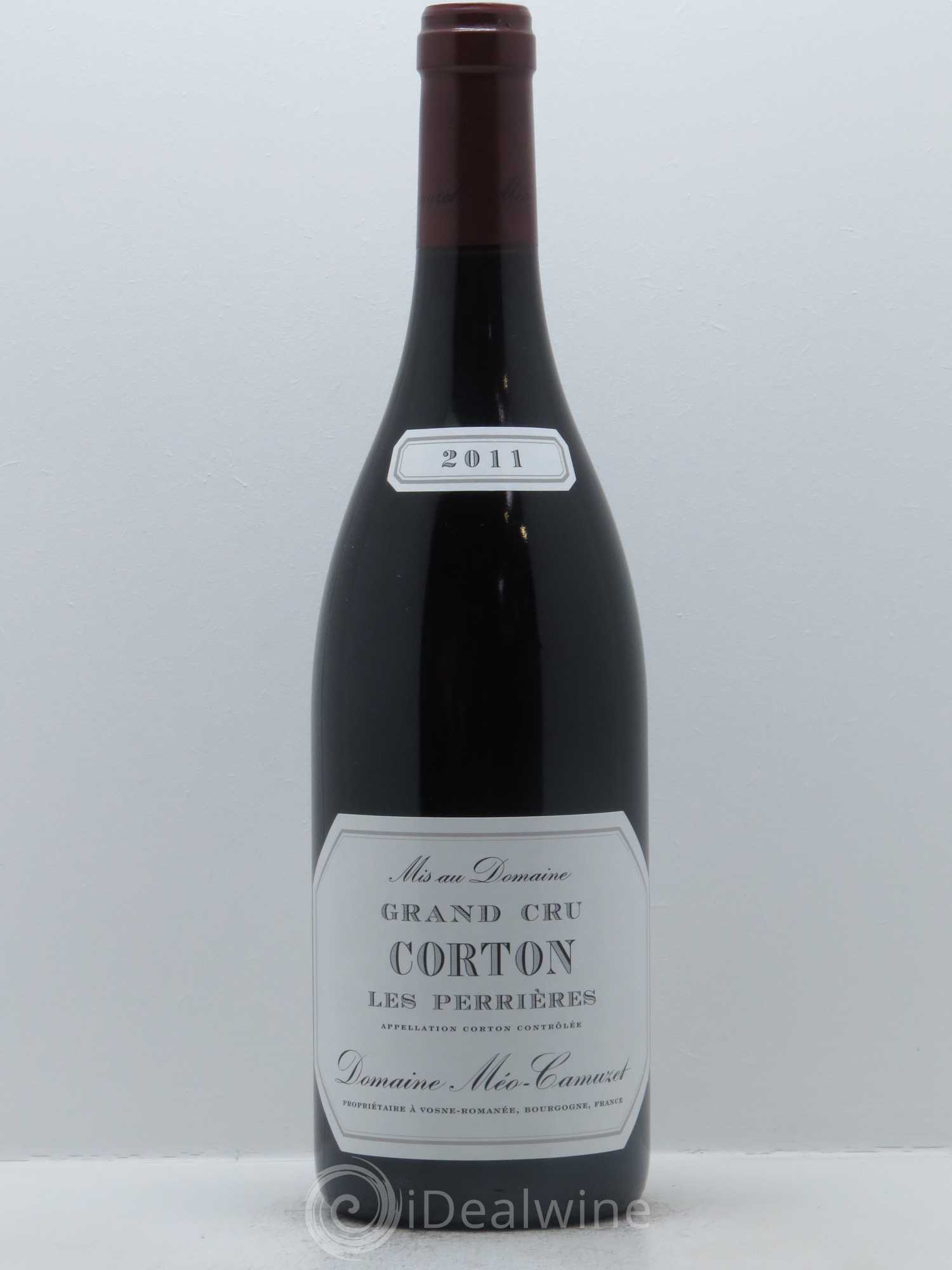 Corton Grand Cru Les Perrières Méo-Camuzet (Domaine) 2011 - Lot de 1 bouteille - 0