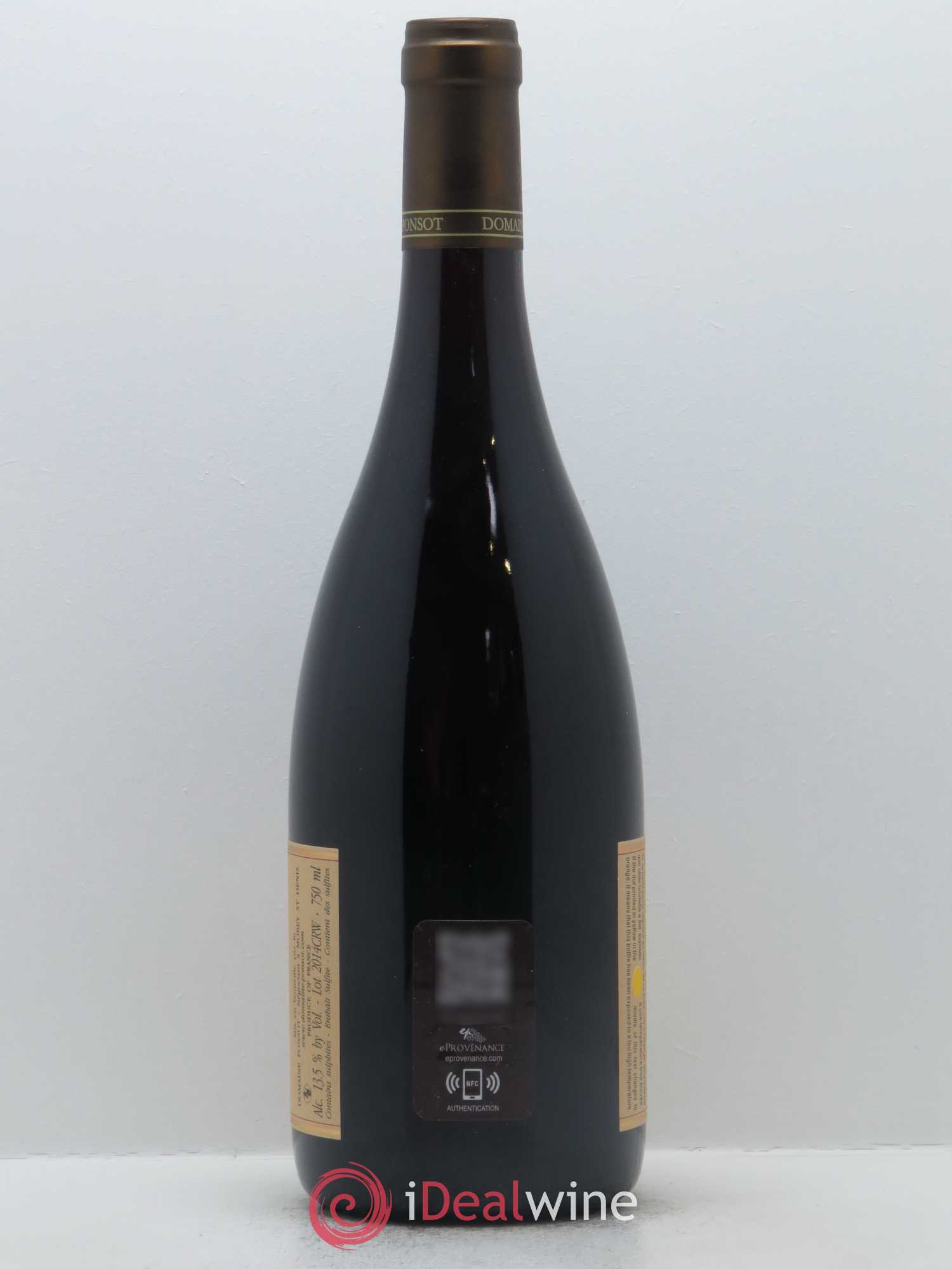 Clos de la Roche Grand Cru Vieilles Vignes Ponsot (Domaine) 2014 - Lot de 1 bouteille - 1