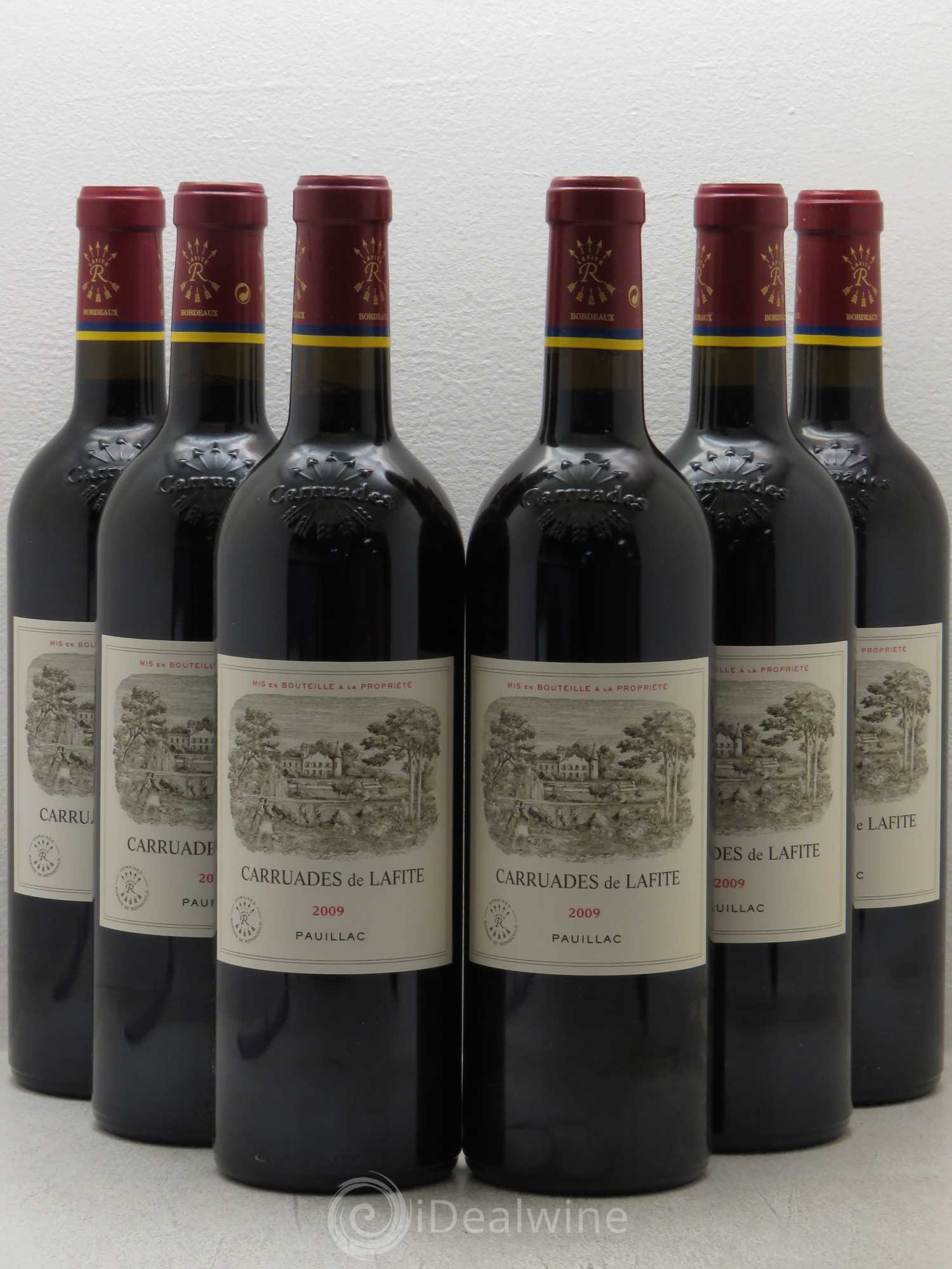 Carruades de Lafite Rothschild Second Vin 2009 - Lot de 6 bouteilles - 0