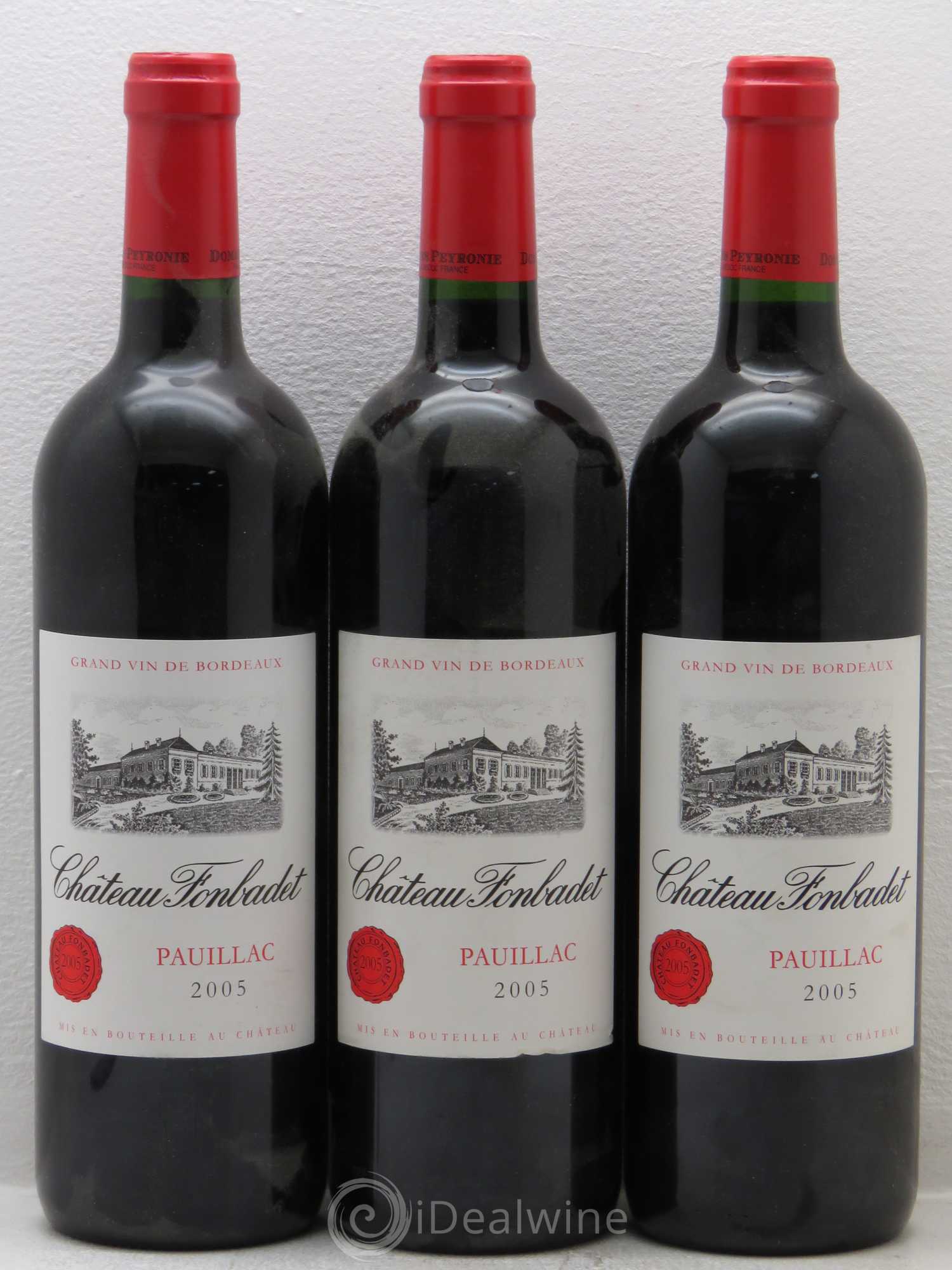 Château Fonbadet 2005 - Lot de 6 bouteilles - 2