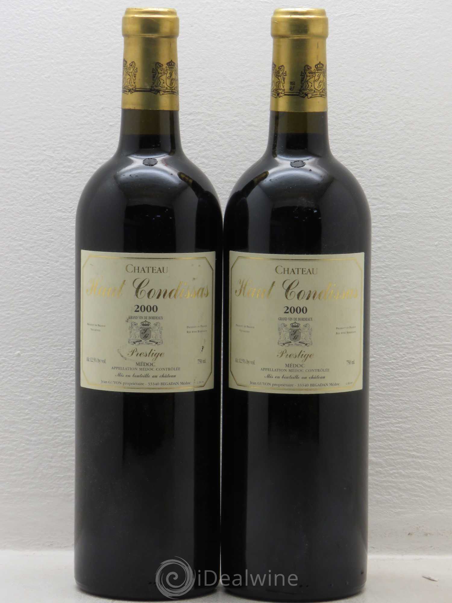 Haut-Condissas - Cuvée Prestige (sans prix de réserve) 2000 - Lot de 2 bouteilles - 0