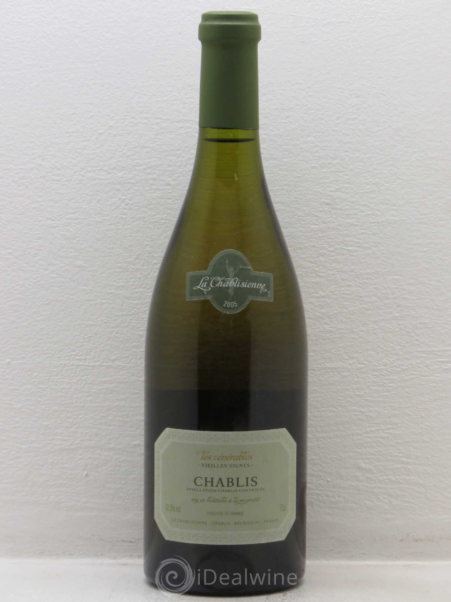 Chablis Les vénérables Vieilles Vignes Chablisienne (sans prix de réserve) 2005 - Posten von 1 Flasche - 0