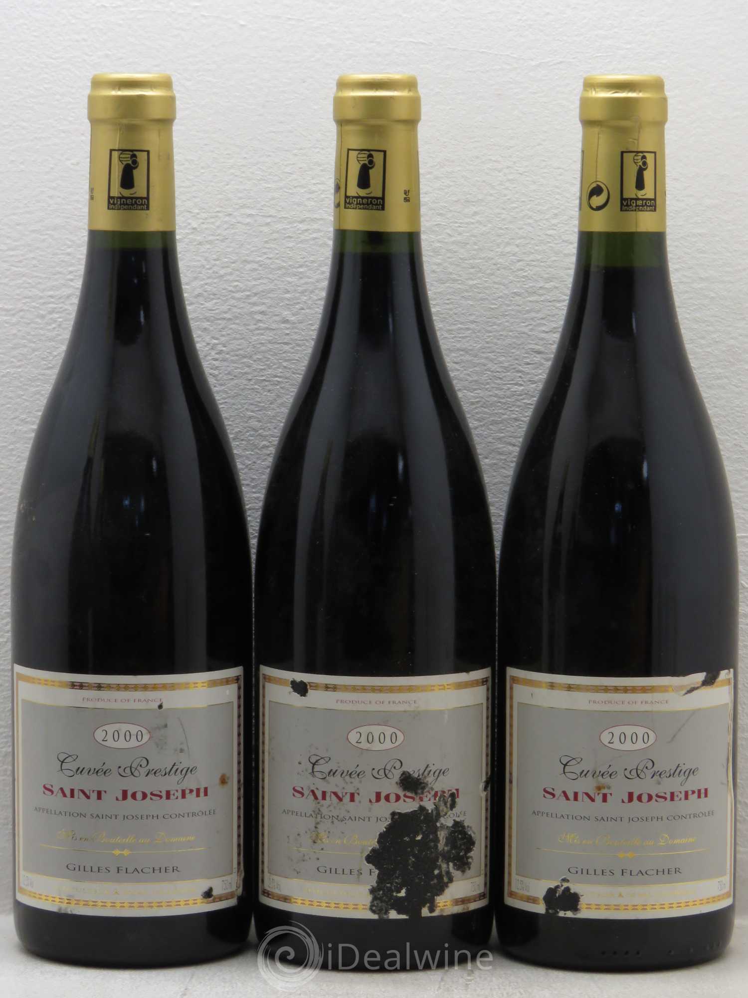 Saint-Joseph Cuvee Prestige Flacher 2000 - Lot de 5 bouteilles - 1