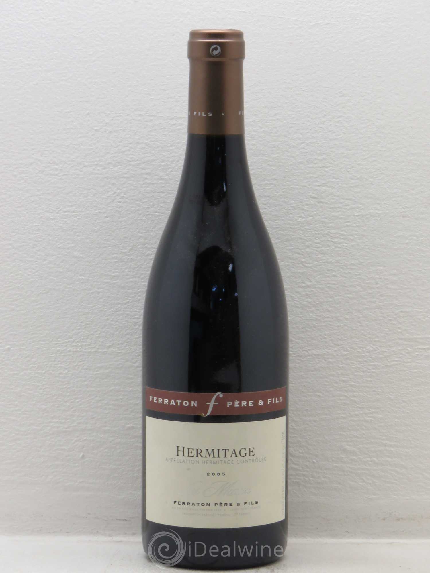 Hermitage Les Miaux Ferraton Père et Fils (Domaine) (sans prix de réserve) 2005 - Lot de 1 bouteille - 0