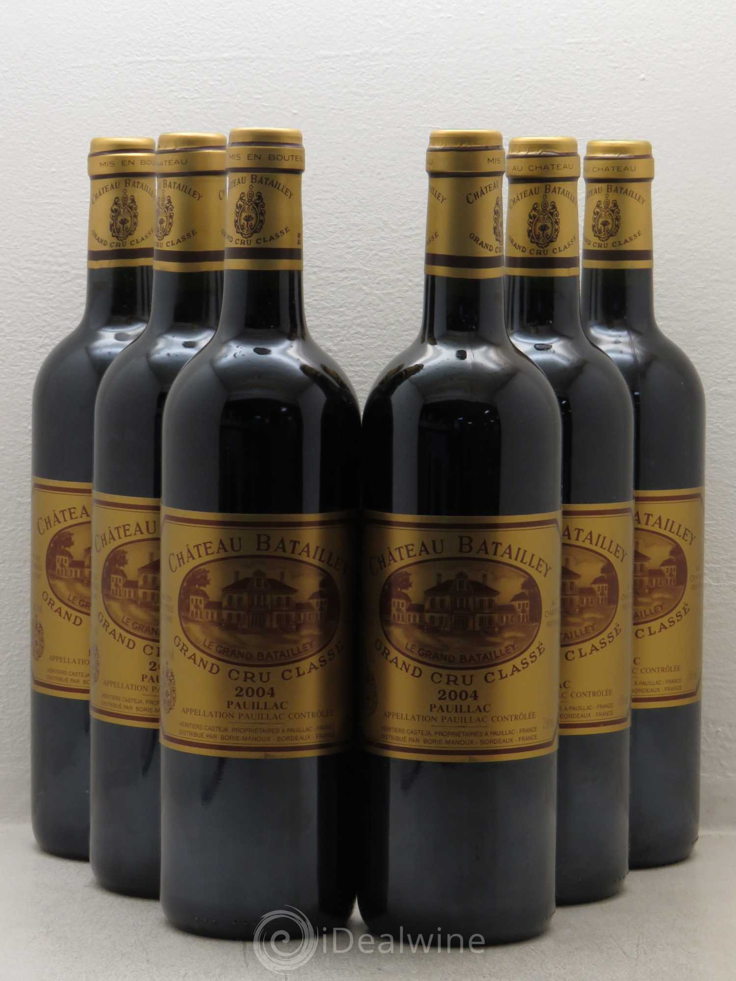 Château Batailley 5ème Grand Cru Classé (sans prix de réserve) 2004 - Lot de 6 bouteilles - 0