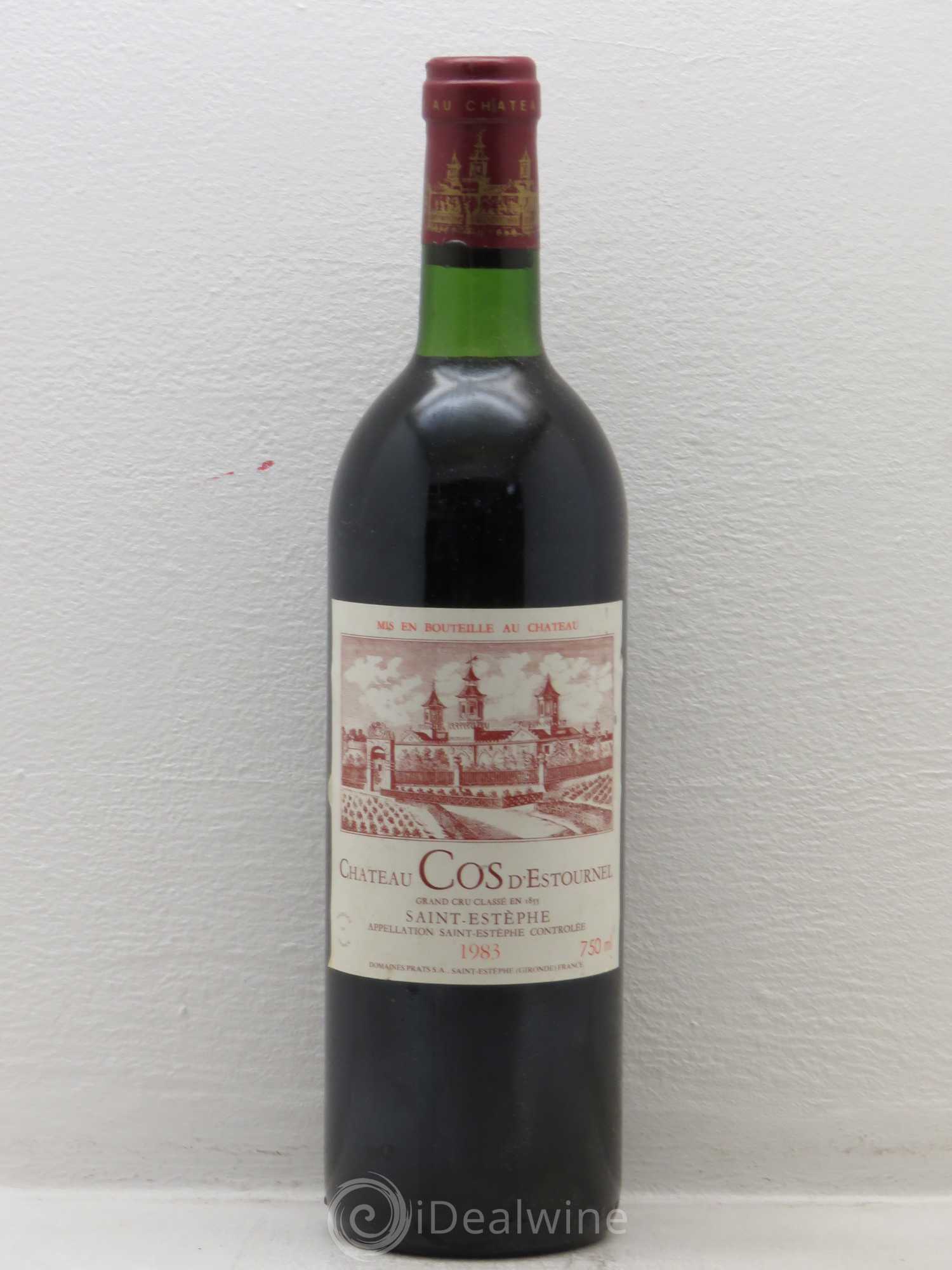 Cos d'Estournel 2ème Grand Cru Classé 1983 - Lot de 1 bouteille - 0
