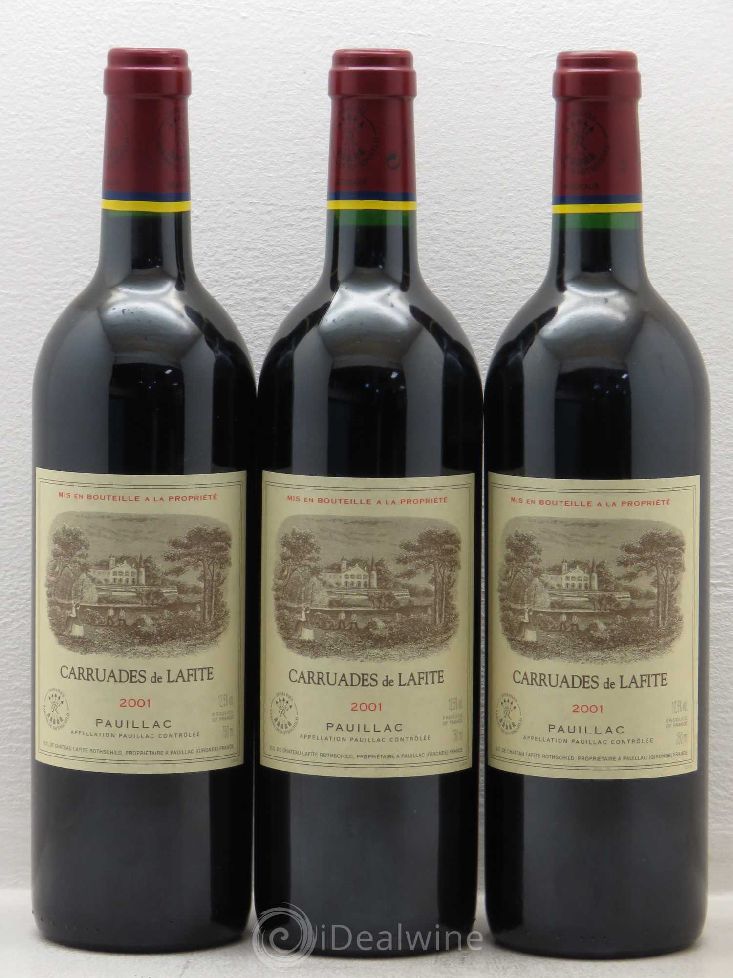 Carruades de Lafite Rothschild Second Vin 2001 - Lot de 12 bouteilles - 2