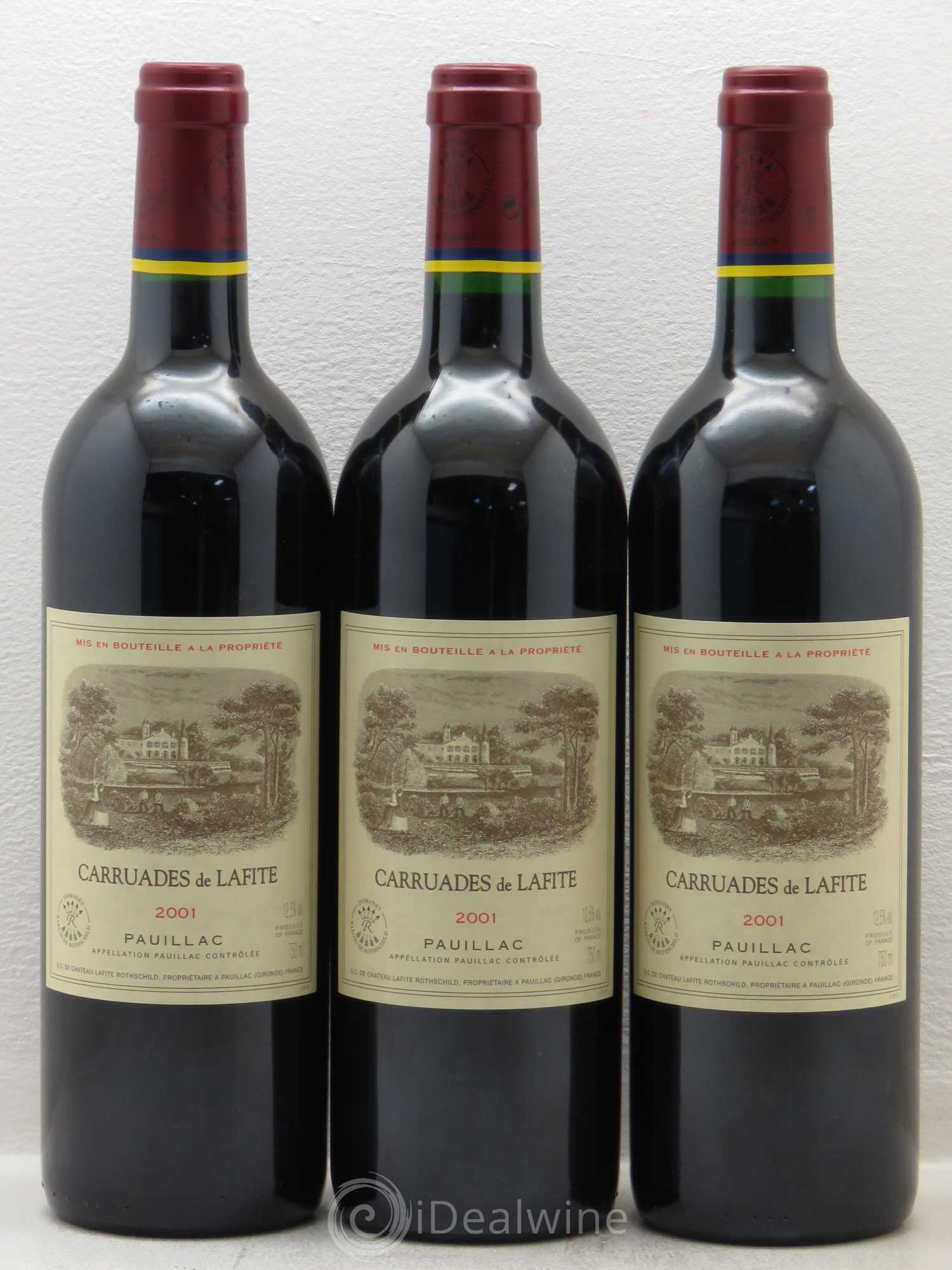 Carruades de Lafite Rothschild Second Vin 2001 - Lot de 12 bouteilles - 3