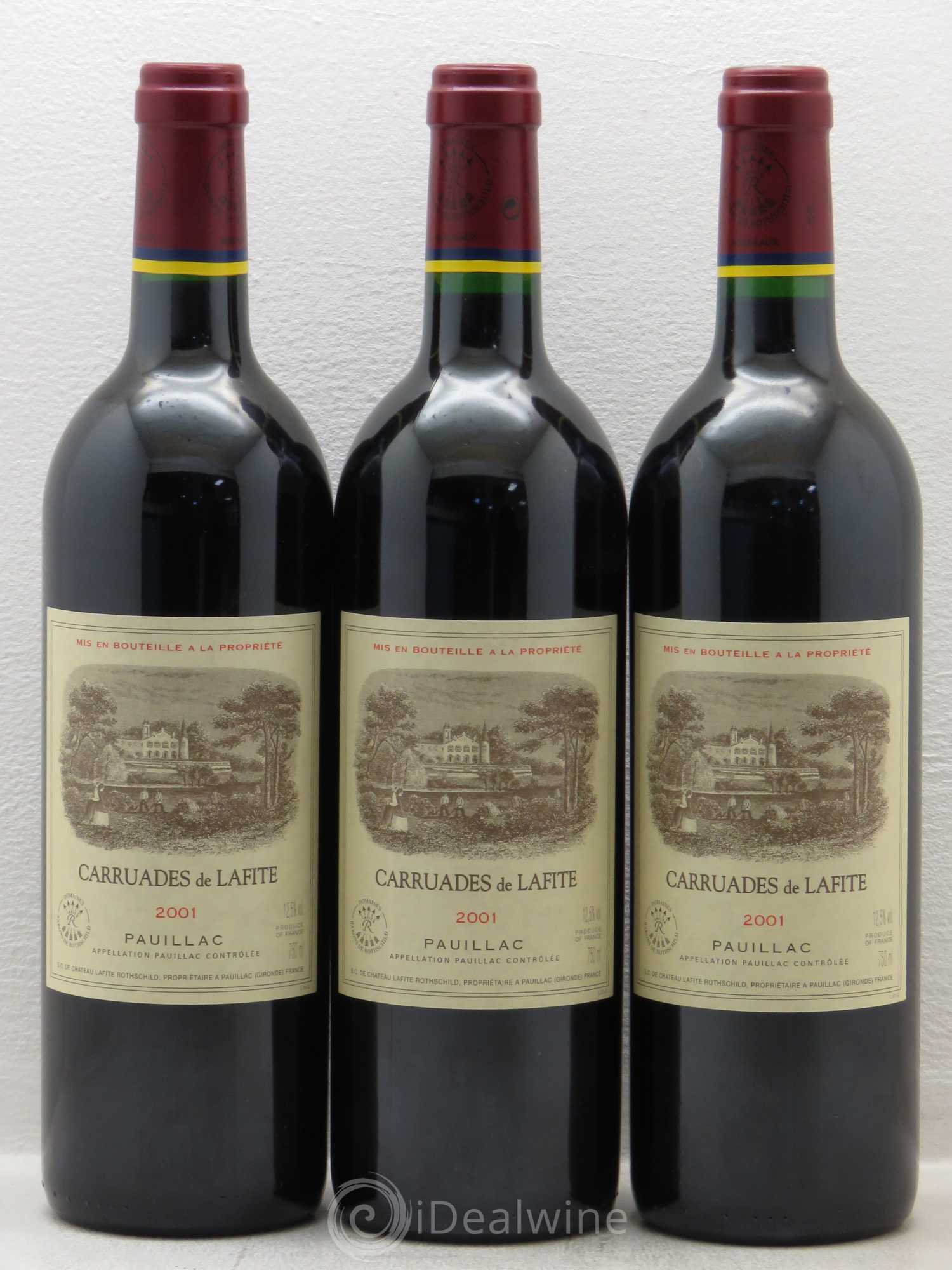 Carruades de Lafite Rothschild Second Vin 2001 - Lot de 12 bouteilles - 4