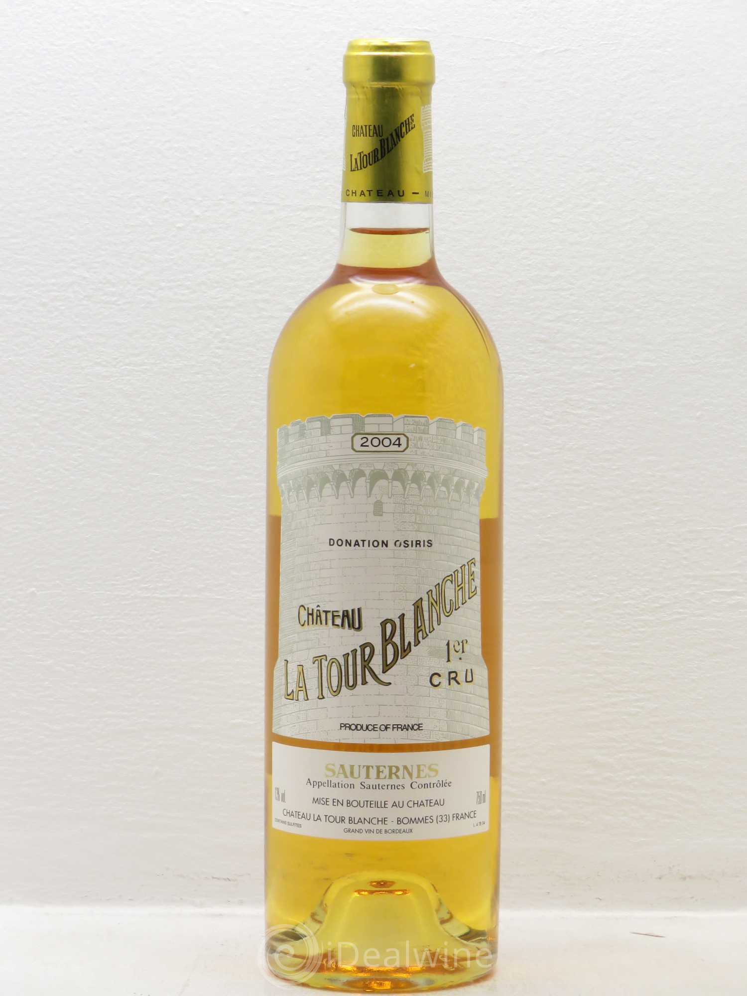 Château la Tour Blanche 1er Grand Cru Classé (senza prezzo di riserva) 2004 - Lotto di 1 bottiglia - 0