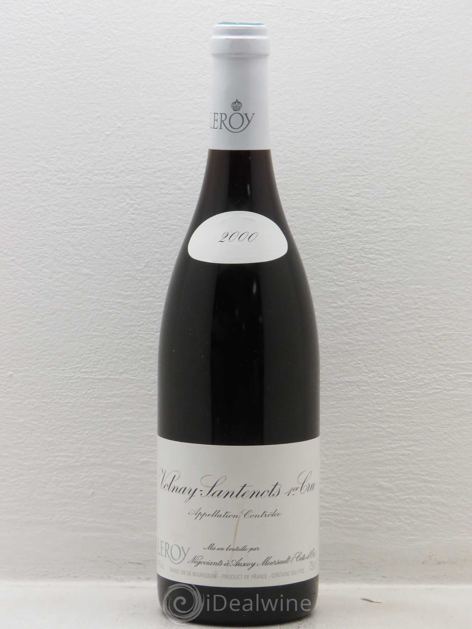 Volnay 1er Cru Leroy SA Santenots 2000 - Posten von 1 Flasche - 0