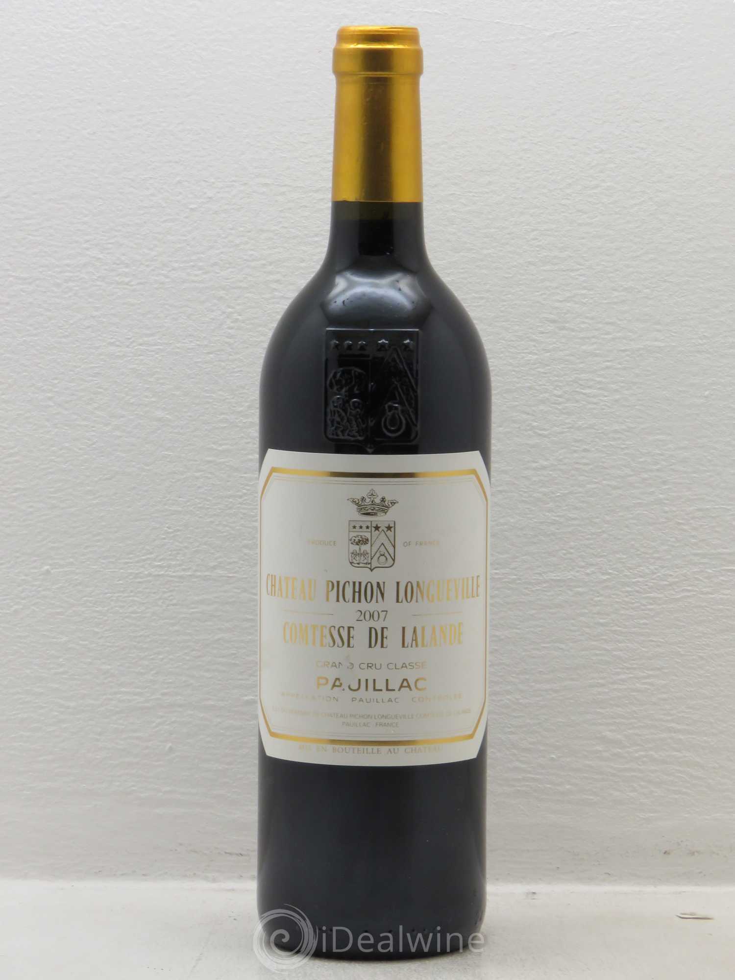 Château Pichon Longueville Comtesse de Lalande 2ème Grand Cru Classé (sans prix de réserve) 2007 - Lot de 1 bouteille - 0