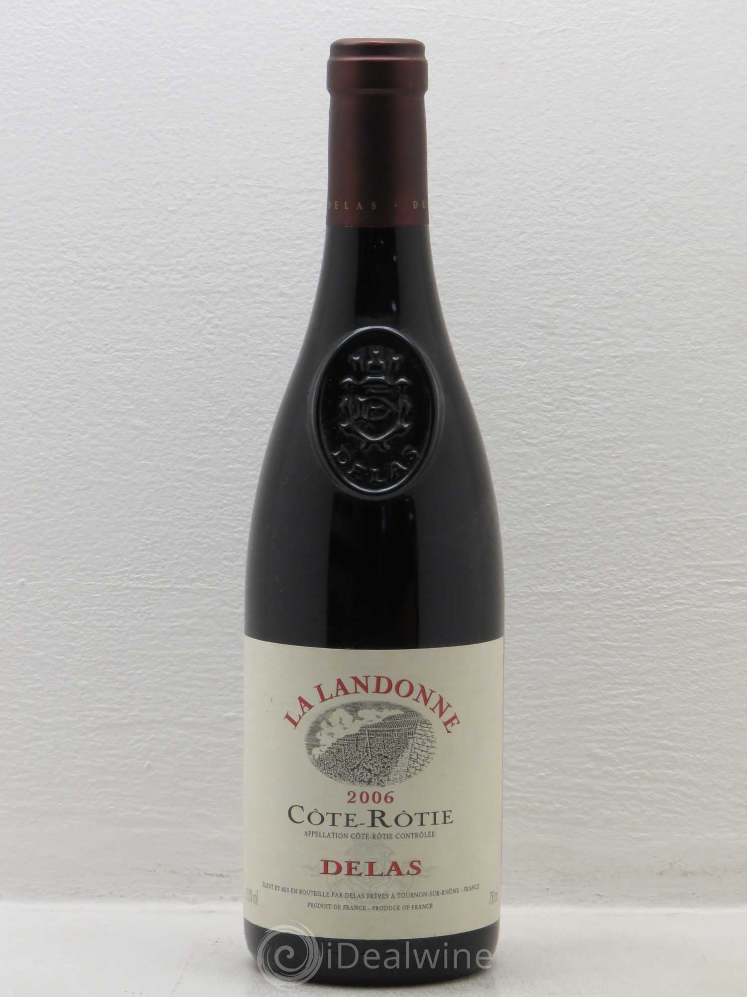 Côte-Rôtie La Landonne Delas Frères 2006 - Lot de 1 bouteille - 0