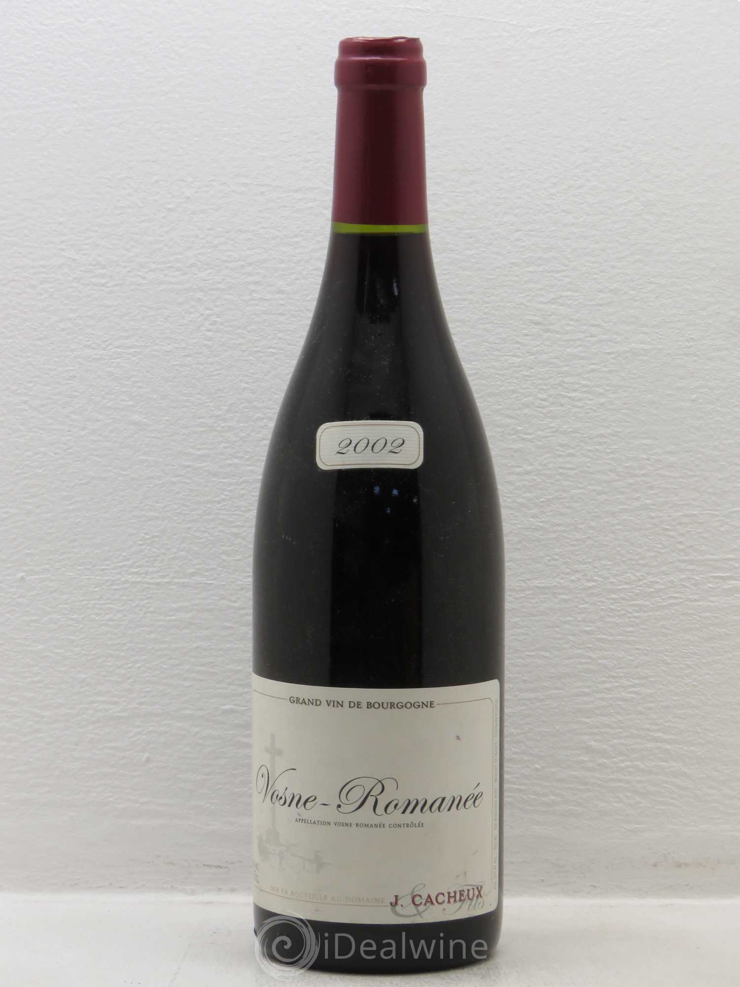 Vosne-Romanée (sans prix de réserve) 2002 - Lot de 1 bouteille - 0