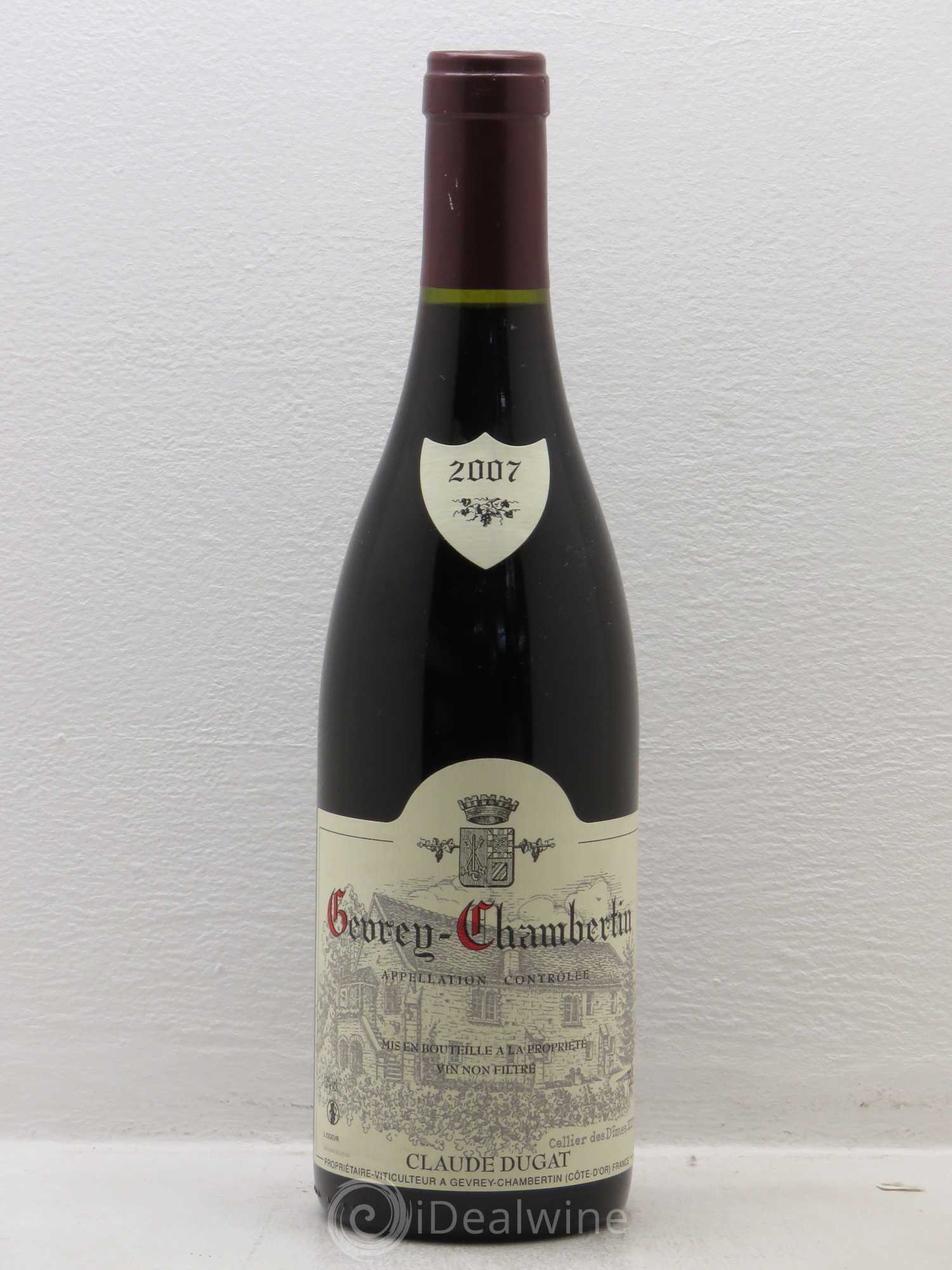Gevrey-Chambertin Claude Dugat 2007 - Lot de 1 bouteille - 0