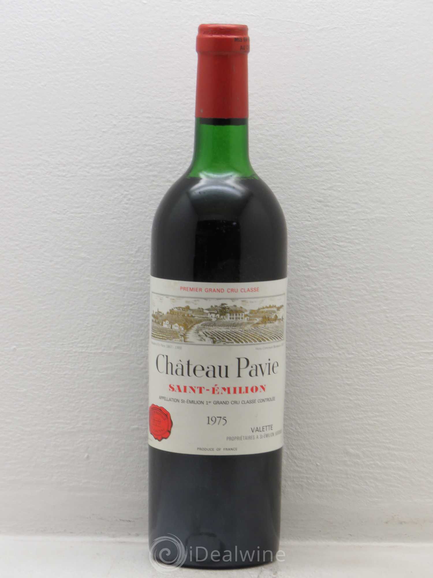 Château Pavie 1er Grand Cru Classé A 1975 - Lot de 1 bouteille - 0