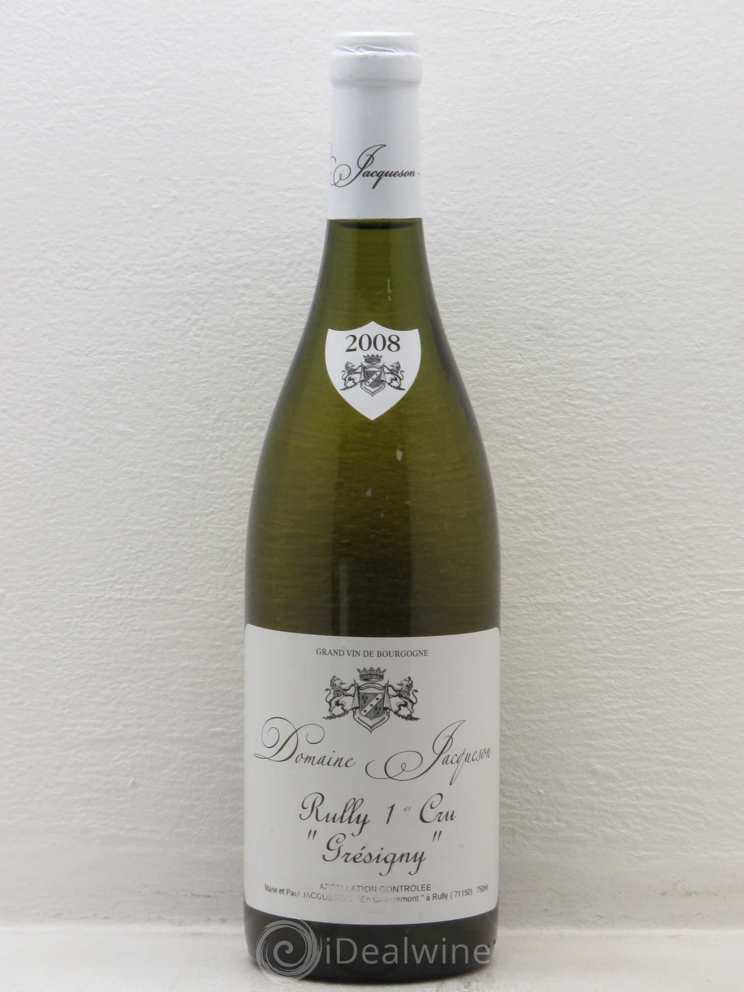 Rully 1er Cru (senza prezzo di riserva) 2008 - Lotto di 1 bottiglia - 0