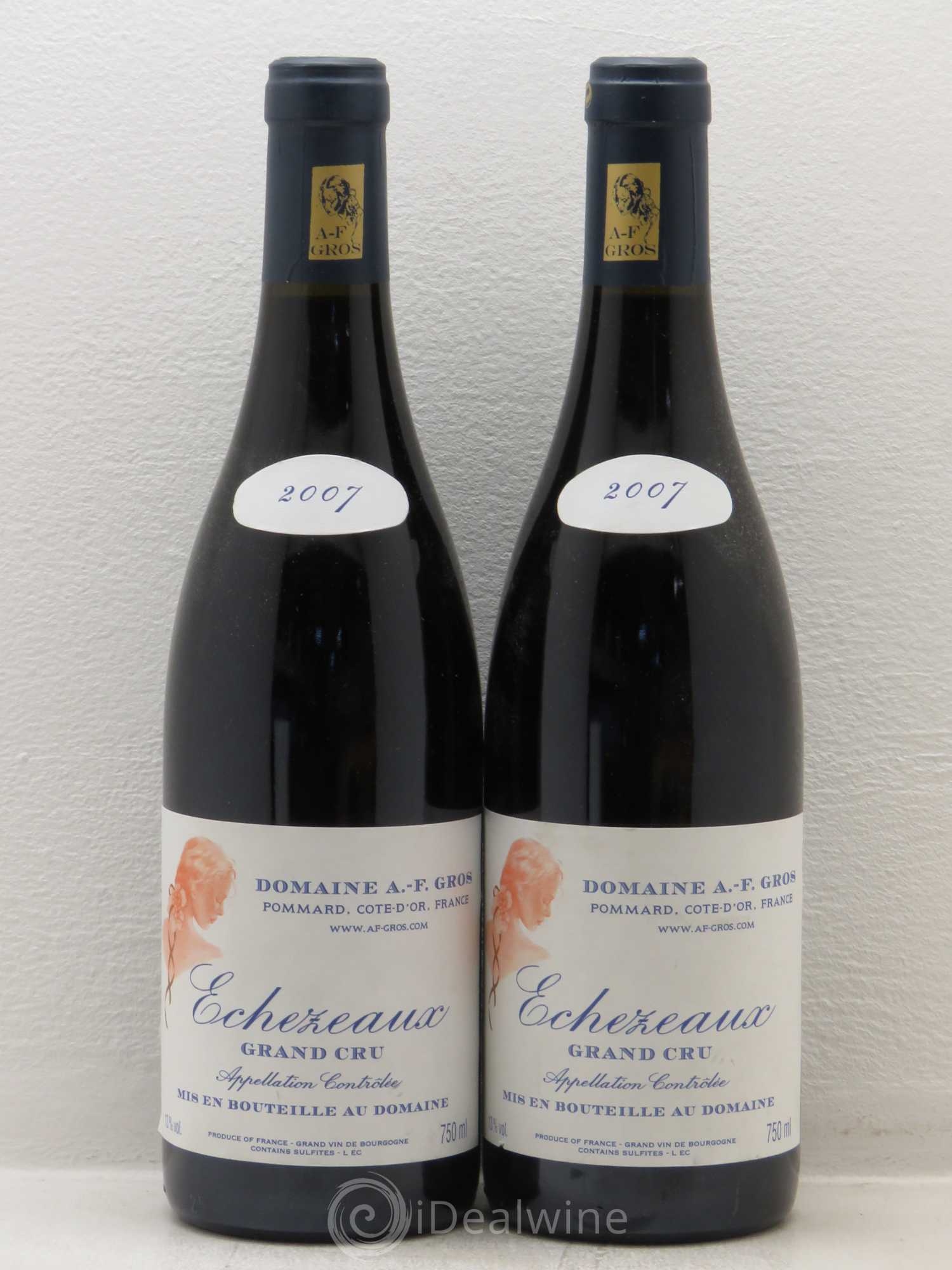 Echezeaux Grand Cru A.-F. Gros 2007 - Lot de 2 bouteilles - 0