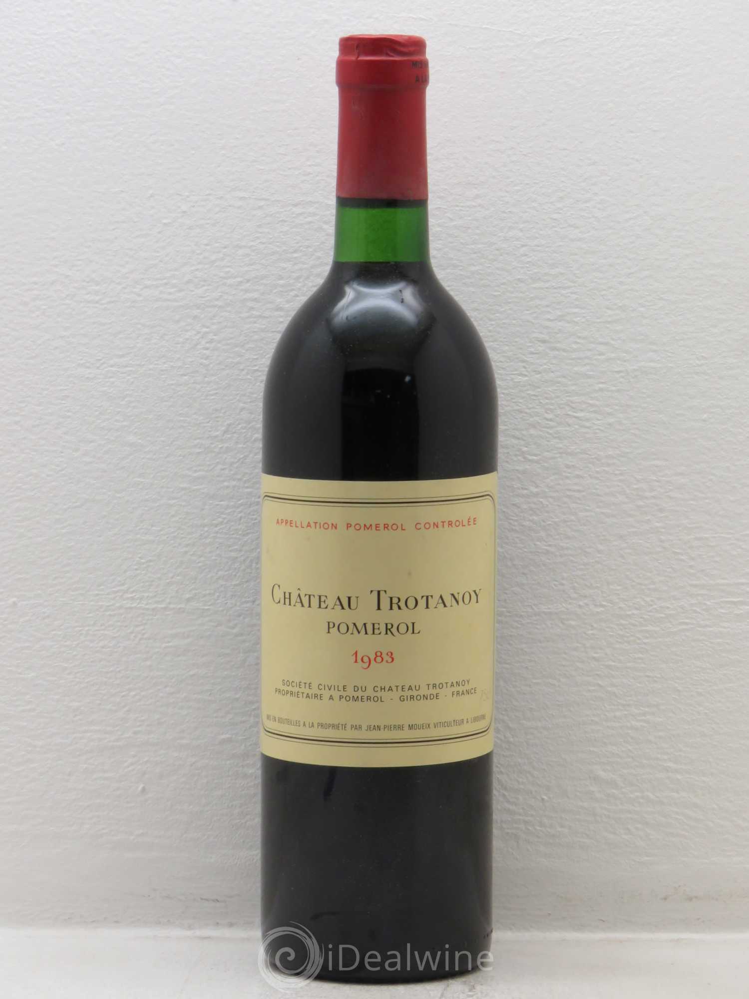 Château Trotanoy 1983 - Lot de 1 bouteille - 0
