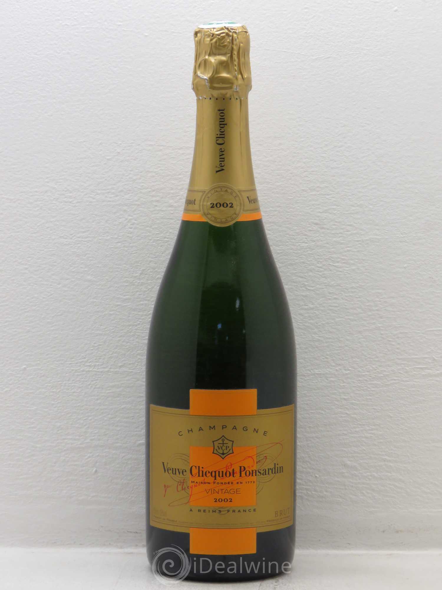 Vintage Veuve Clicquot 2002 - Lot de 1 bouteille - 0
