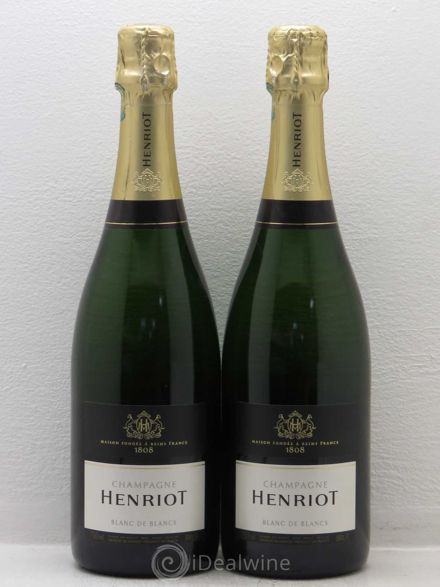 Blanc de Blancs Henriot - Lot de 2 bouteilles - 0