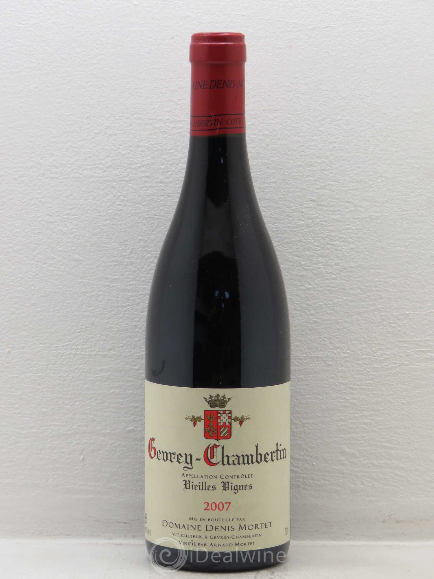 Gevrey-Chambertin Vieilles vignes Denis Mortet (Domaine) Vieilles Vignes 2007 - Lot de 1 bouteille - 0