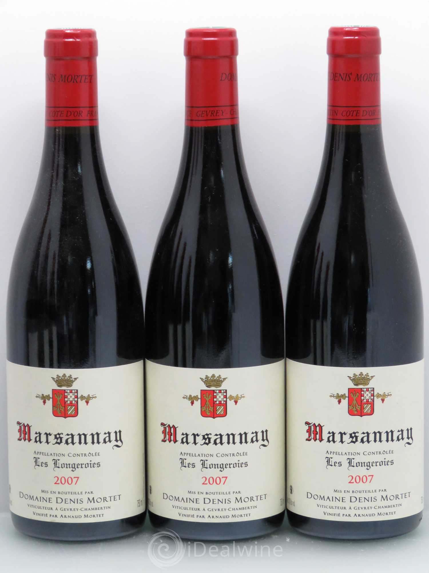 Marsannay Les Longeroies Vignes 2007 - Posten von 6 Flaschen - 1