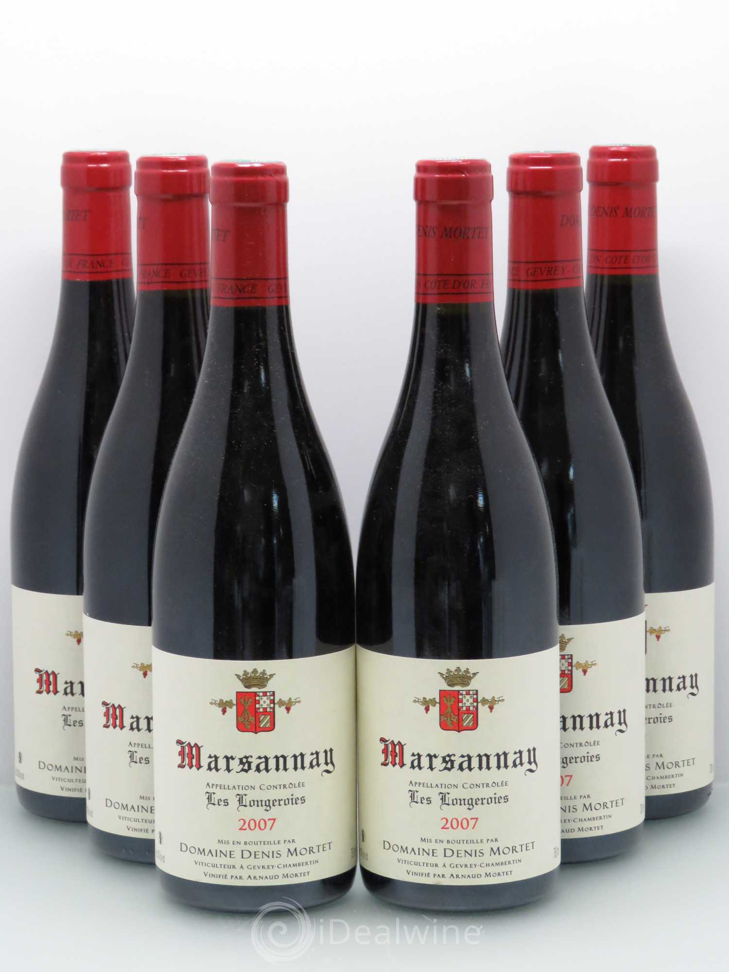 Marsannay Les Longeroies Vignes 2007 - Posten von 6 Flaschen - 0